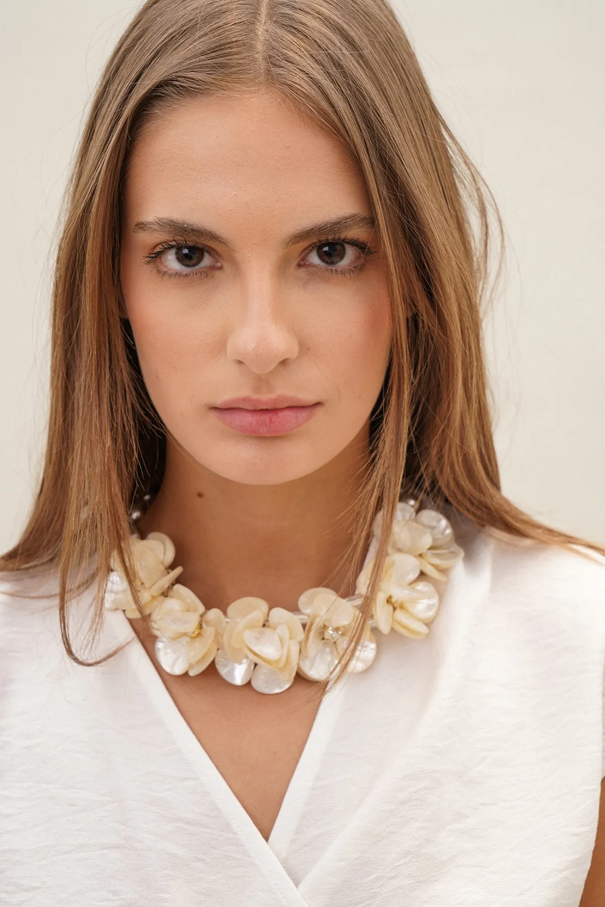 Fleur Blanche Necklace