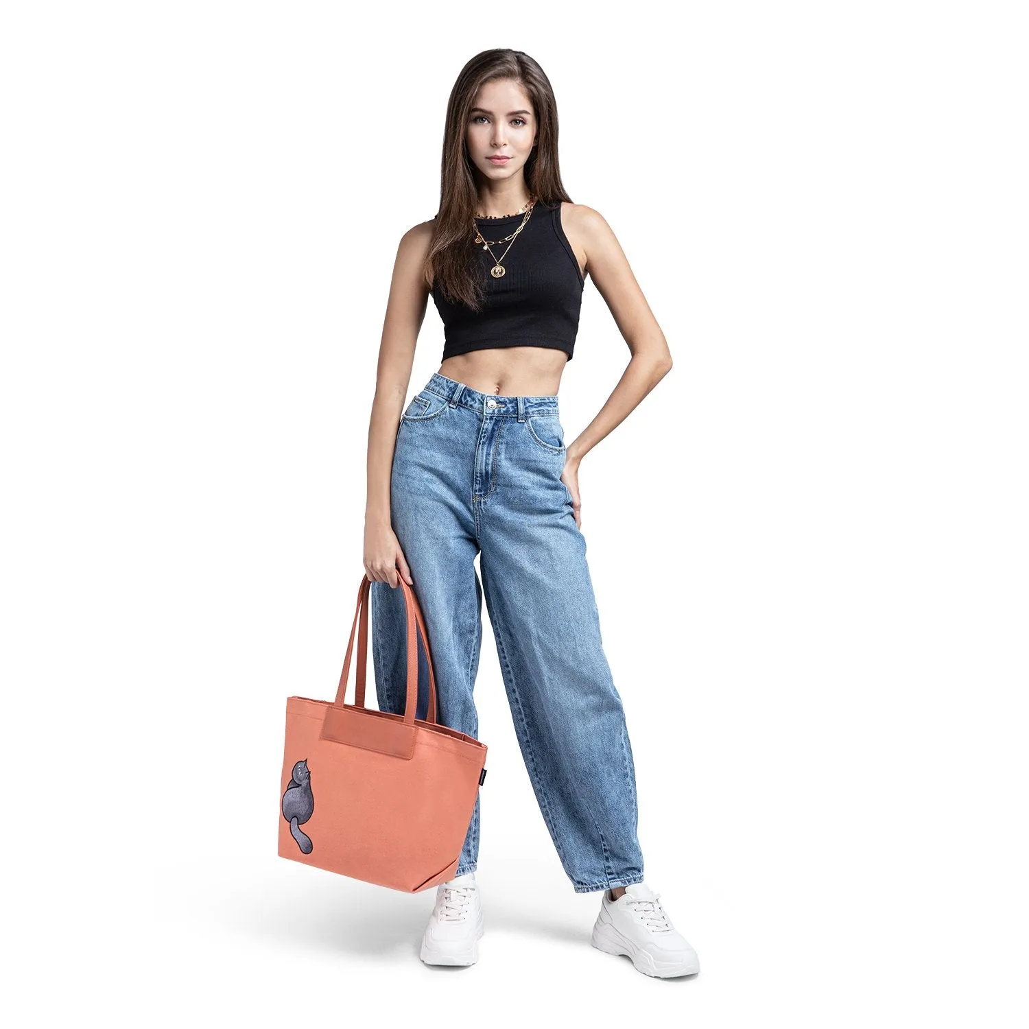 Furry Bag 36 (EB) - Salmon