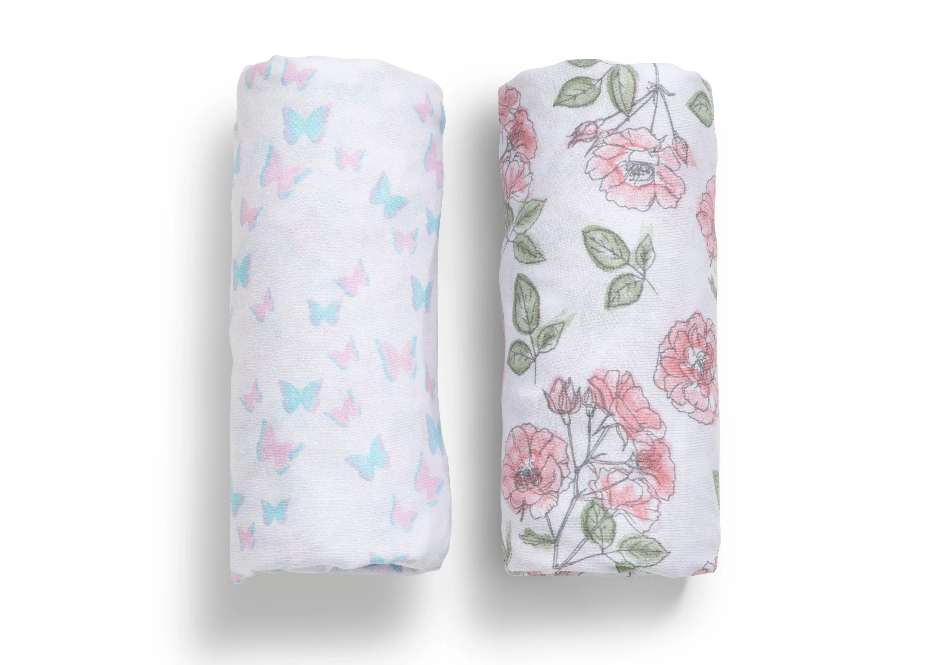 Garden Party Fitted Crib Sheets - 2 Pack