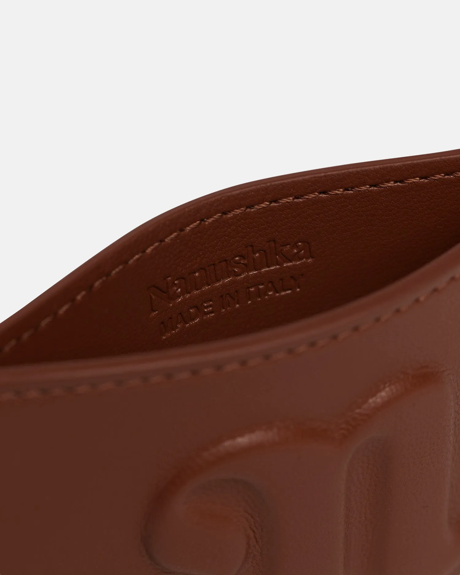 Gilbert - Alt-Nappa Cardholder - Tan Leather