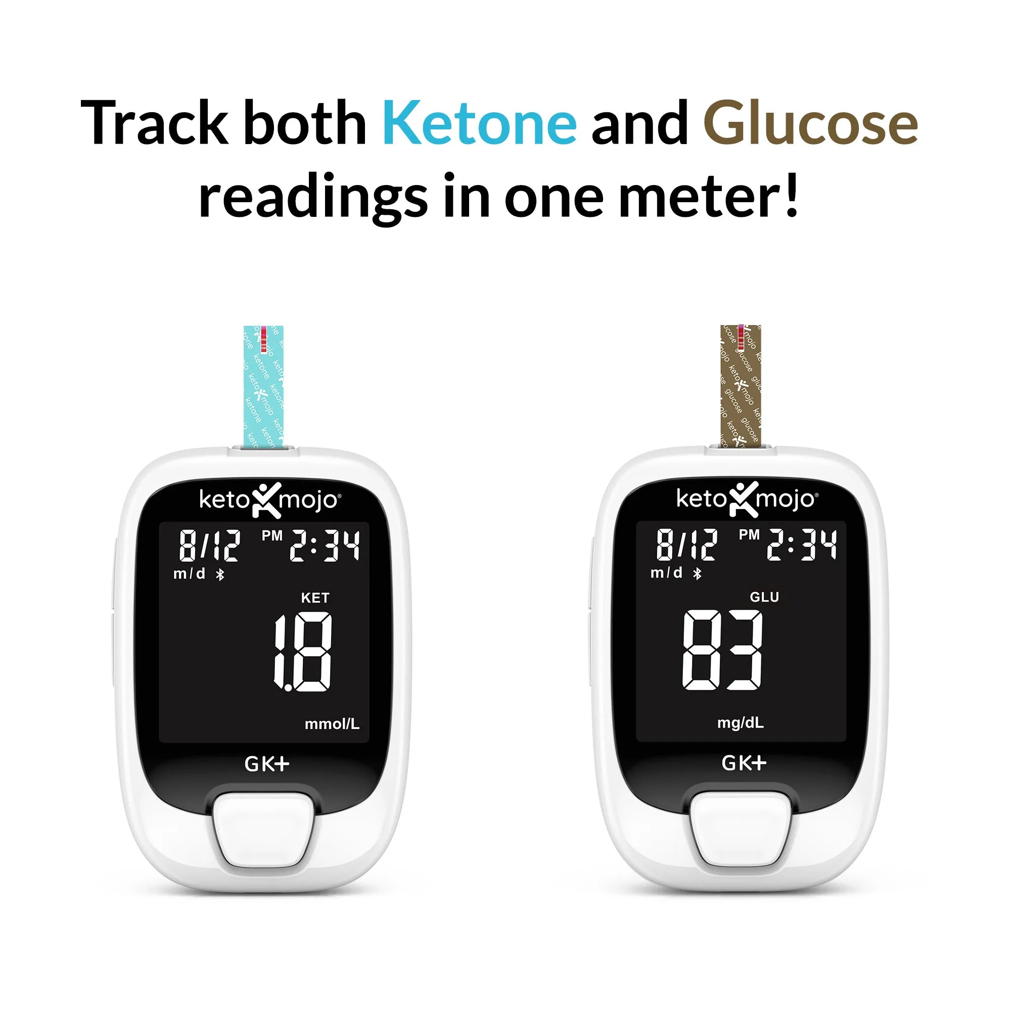 GK  Blood Glucose & Ketone Meter Kit - PROMO BUNDLE