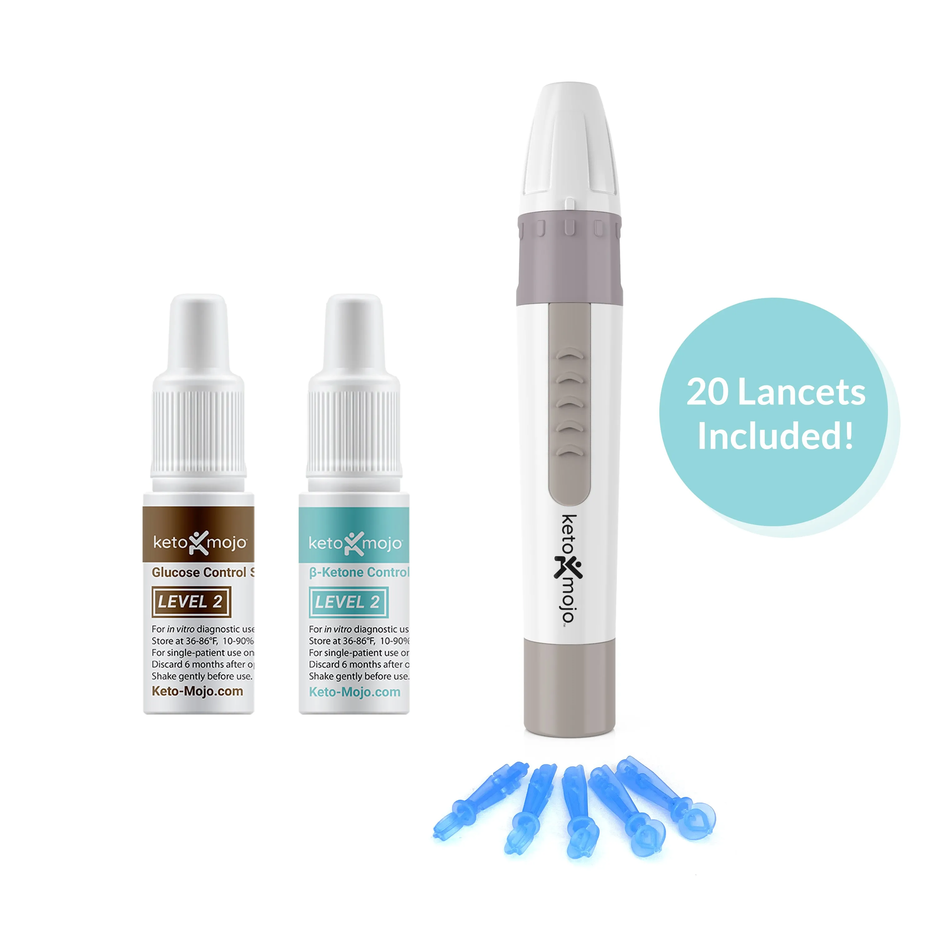 GK  Blood Glucose & Ketone Meter Kit - PROMO BUNDLE