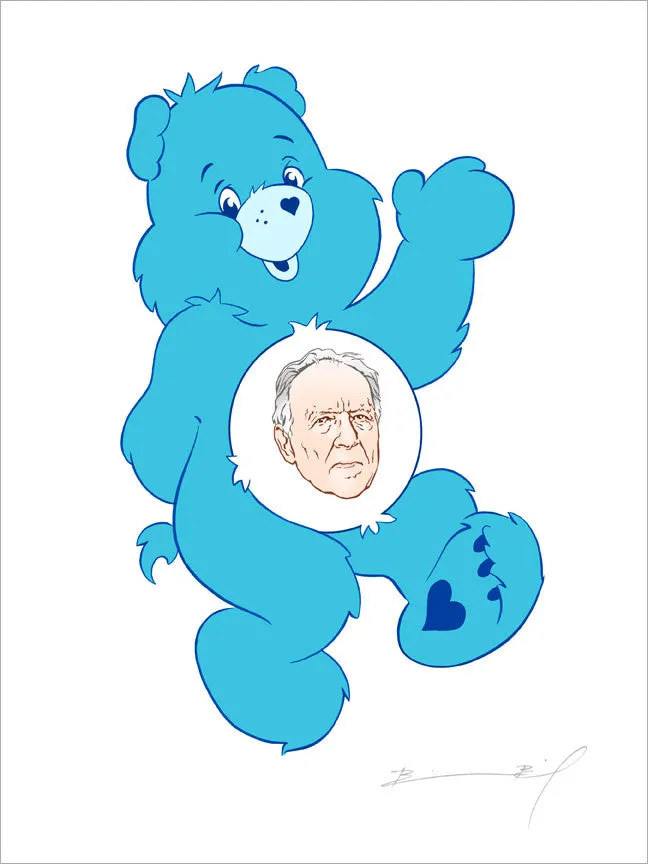 “Herzogalot Bear” signed print