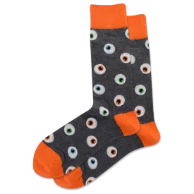 HOTSOX Men's Eyeballs Crew Socks