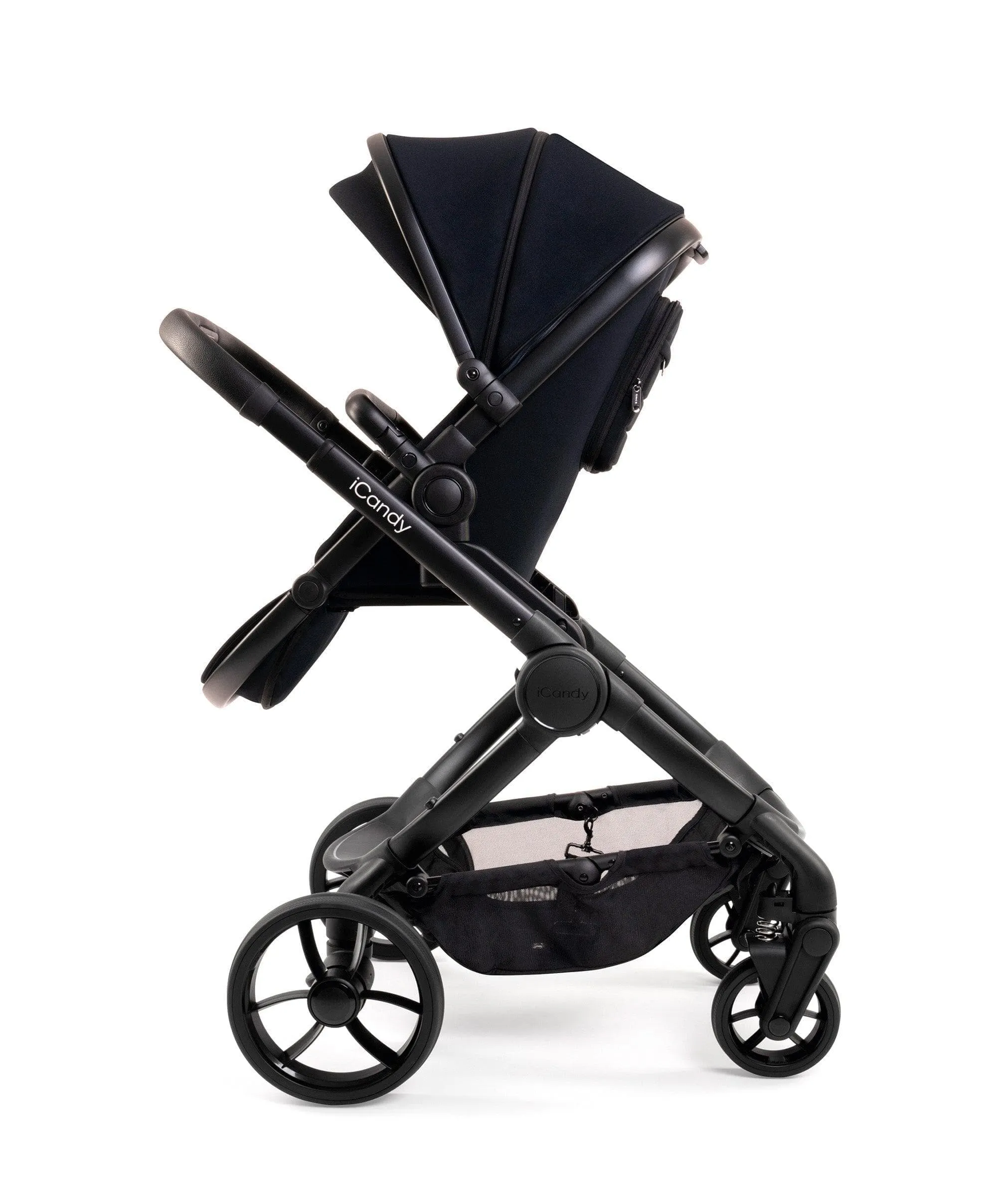 iCandy Peach 7 Complete Pushchair Bundle with Cocoon Car Seat - Black