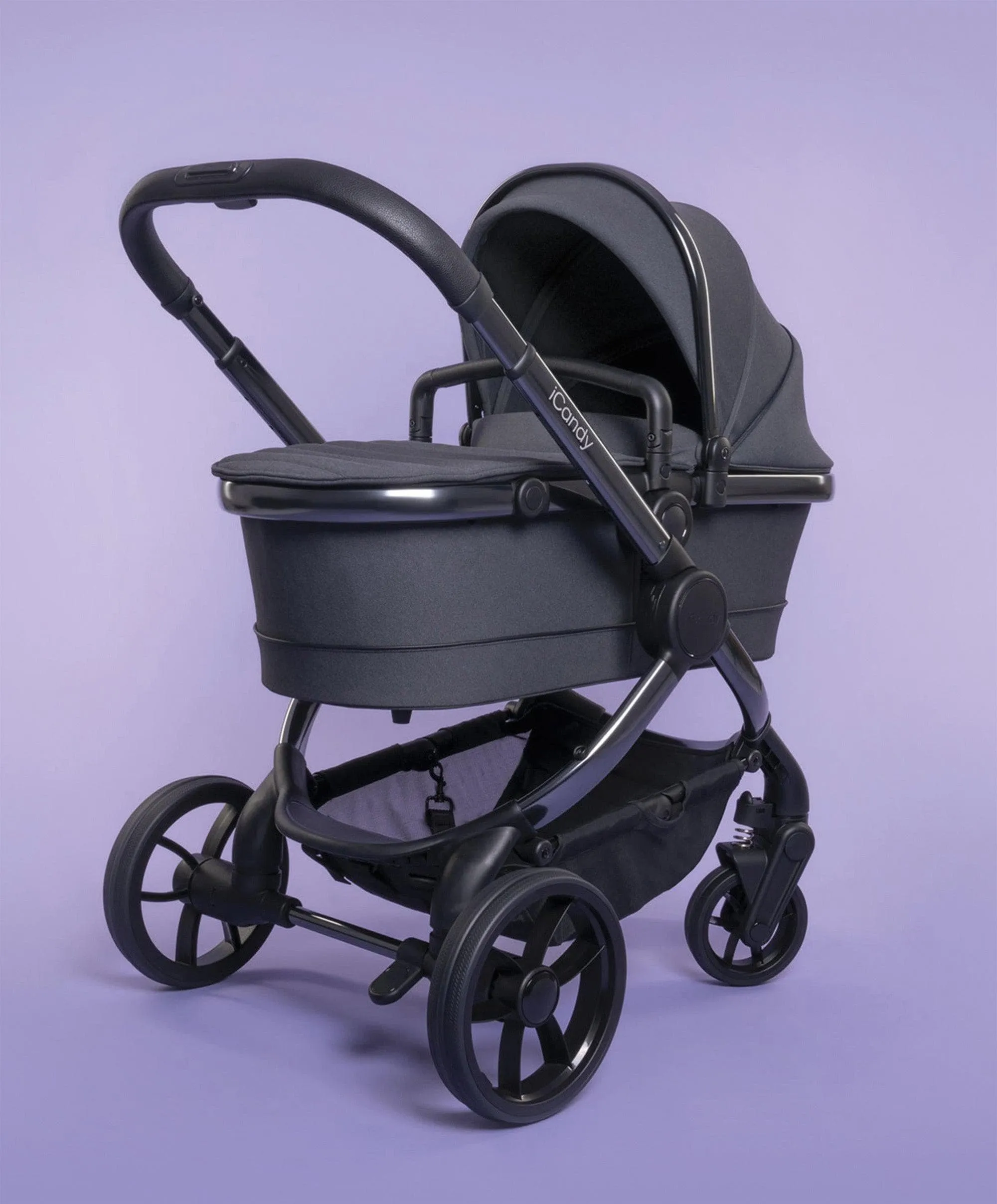 iCandy Peach 7 Complete Pushchair Bundle with Cocoon Car Seat - Black