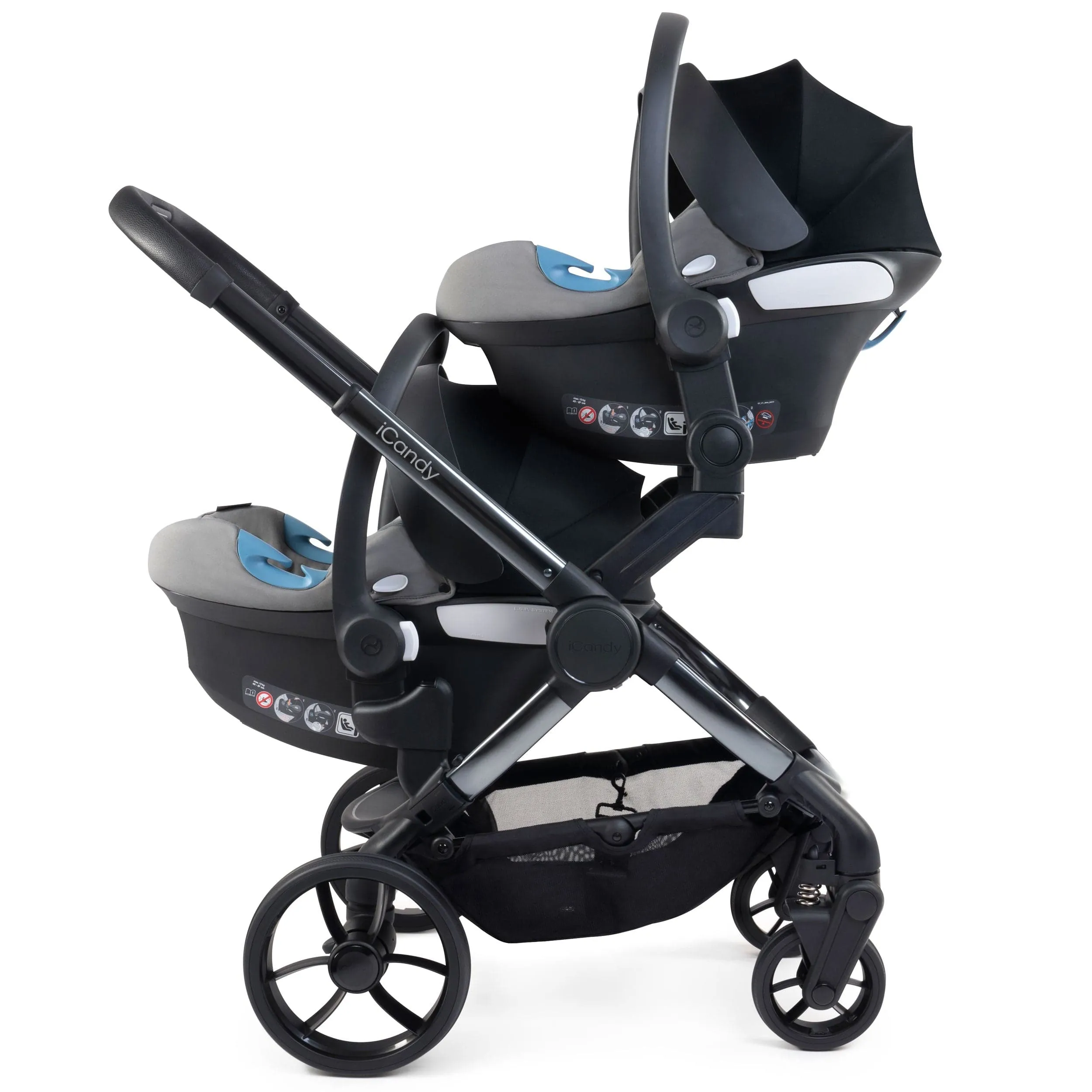 iCandy Peach 7 Twin Cocoon Bundle in Truffle