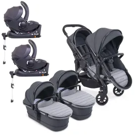 iCandy Peach 7 Twin Cocoon Bundle in Truffle