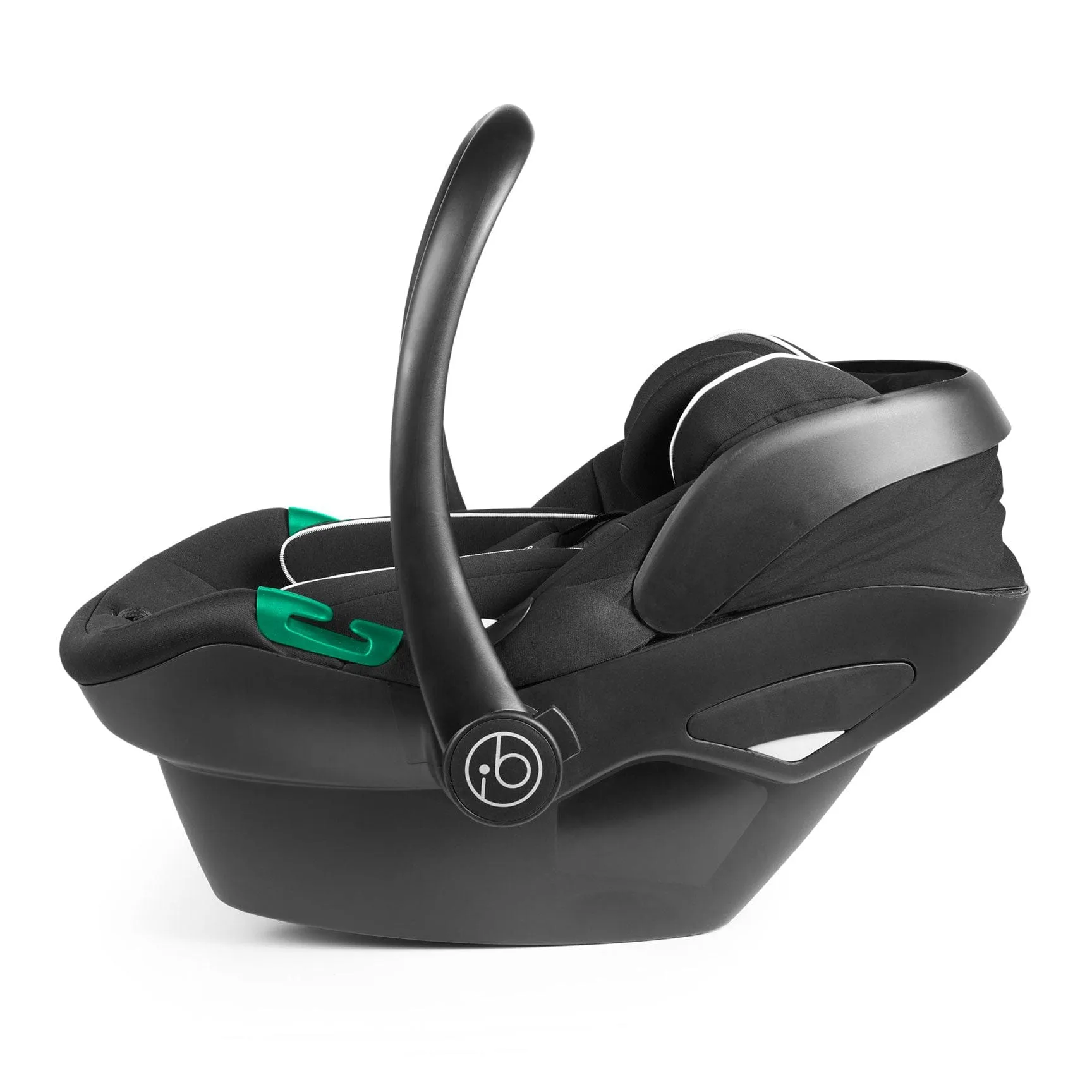 Ickle Bubba Cosmo All-in-One I-Size Travel System with Isofix Base in Black/Graphite Grey
