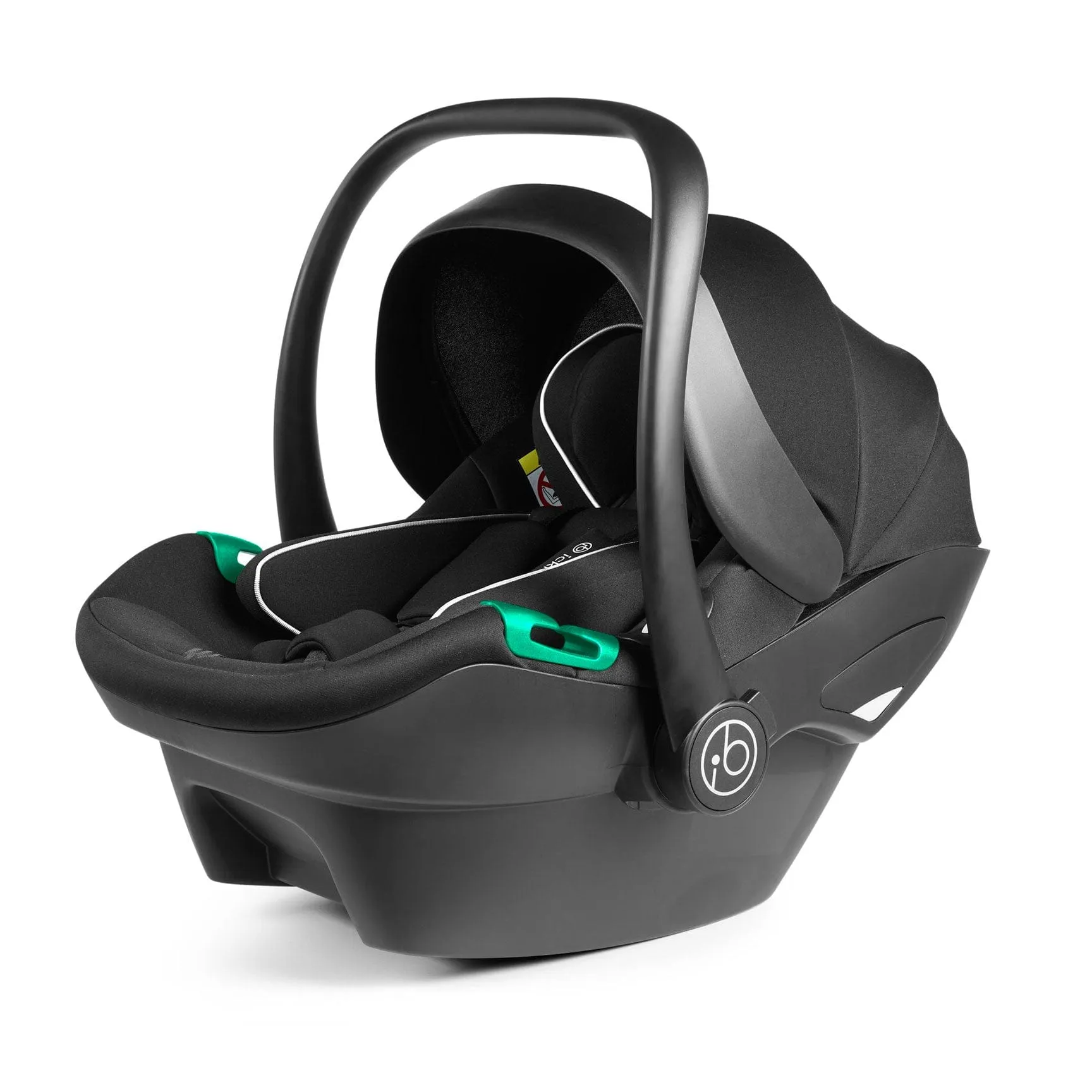 Ickle Bubba Cosmo All-in-One I-Size Travel System with Isofix Base in Black/Graphite Grey