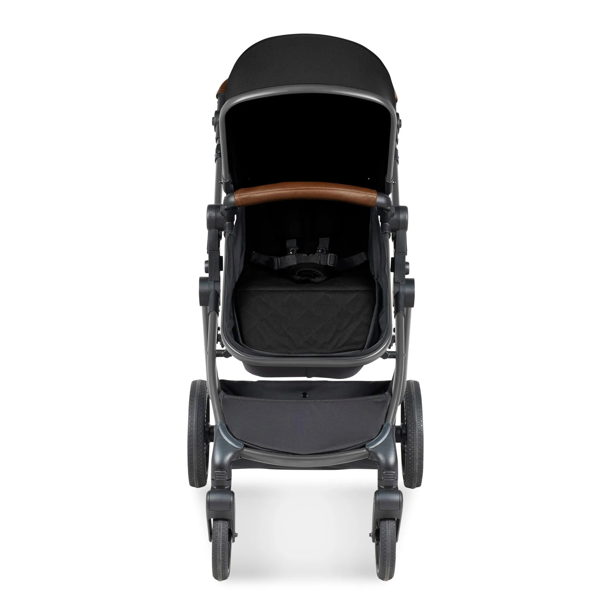 Ickle Bubba Cosmo All-in-One I-Size Travel System With Isofix Base (Stratus) Black