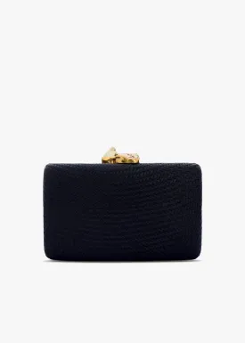 Jen clutch with white Stone