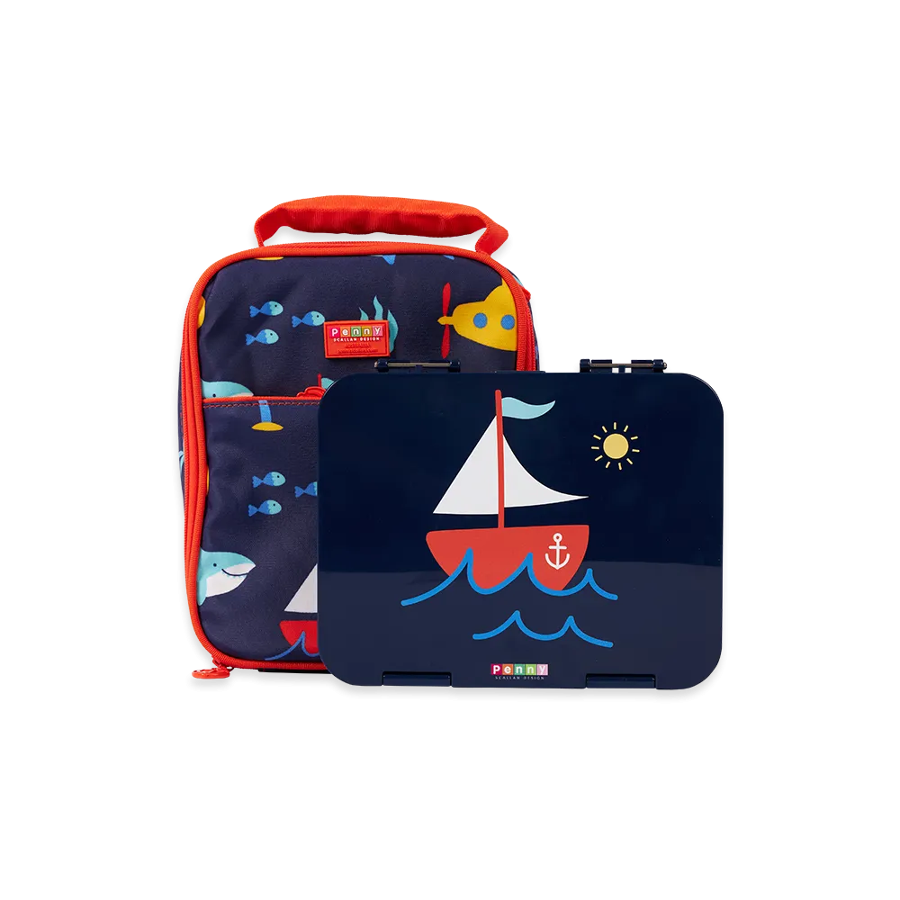 Large Bento Lunch Pack - Anchors Away