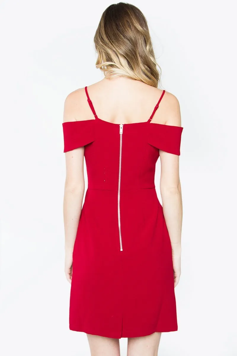 Laurent Open Shoulder Dress