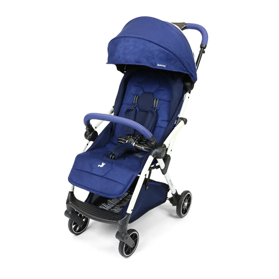 Leclercbaby Bundle Hexagon Monte Carlo Blue (Stroller   Bassinet)