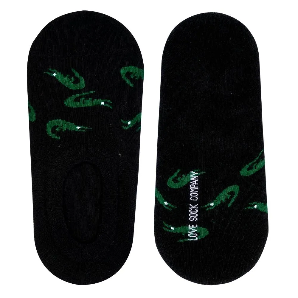 Love Sock Company 3 Pairs Colorful Funky No-Show Socks Bundle 1 (Unisex)