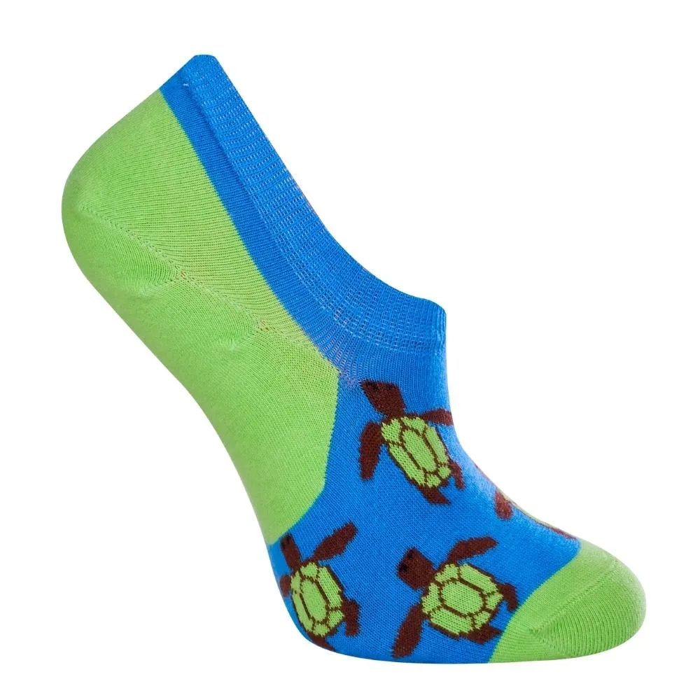 Love Sock Company 3 Pairs Colorful Funky No-Show Socks Bundle 1 (Unisex)