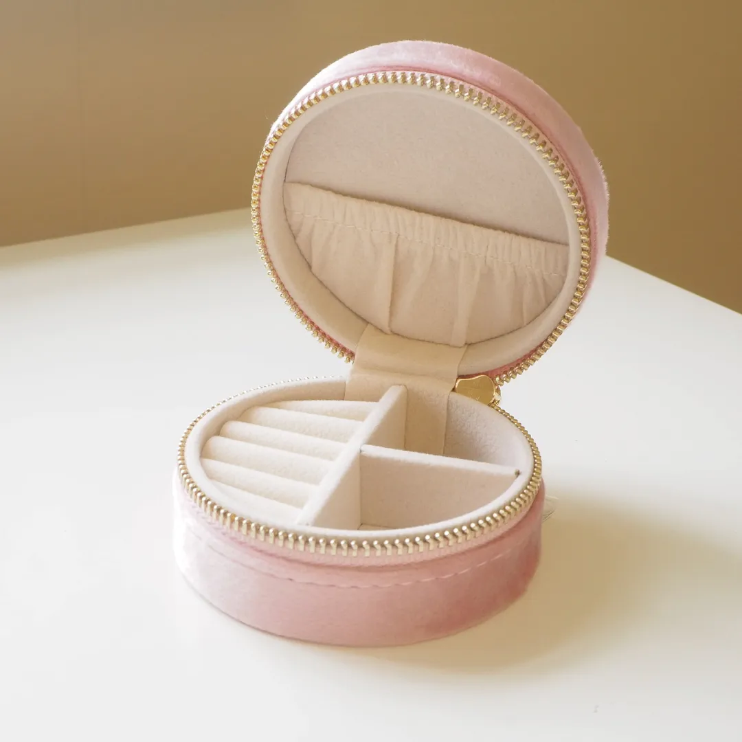 Luxe Jewellery Case - Small Round