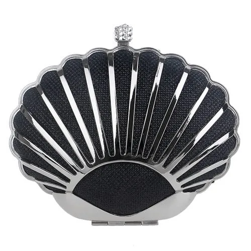 Luxury Women Evening Metal Clutch