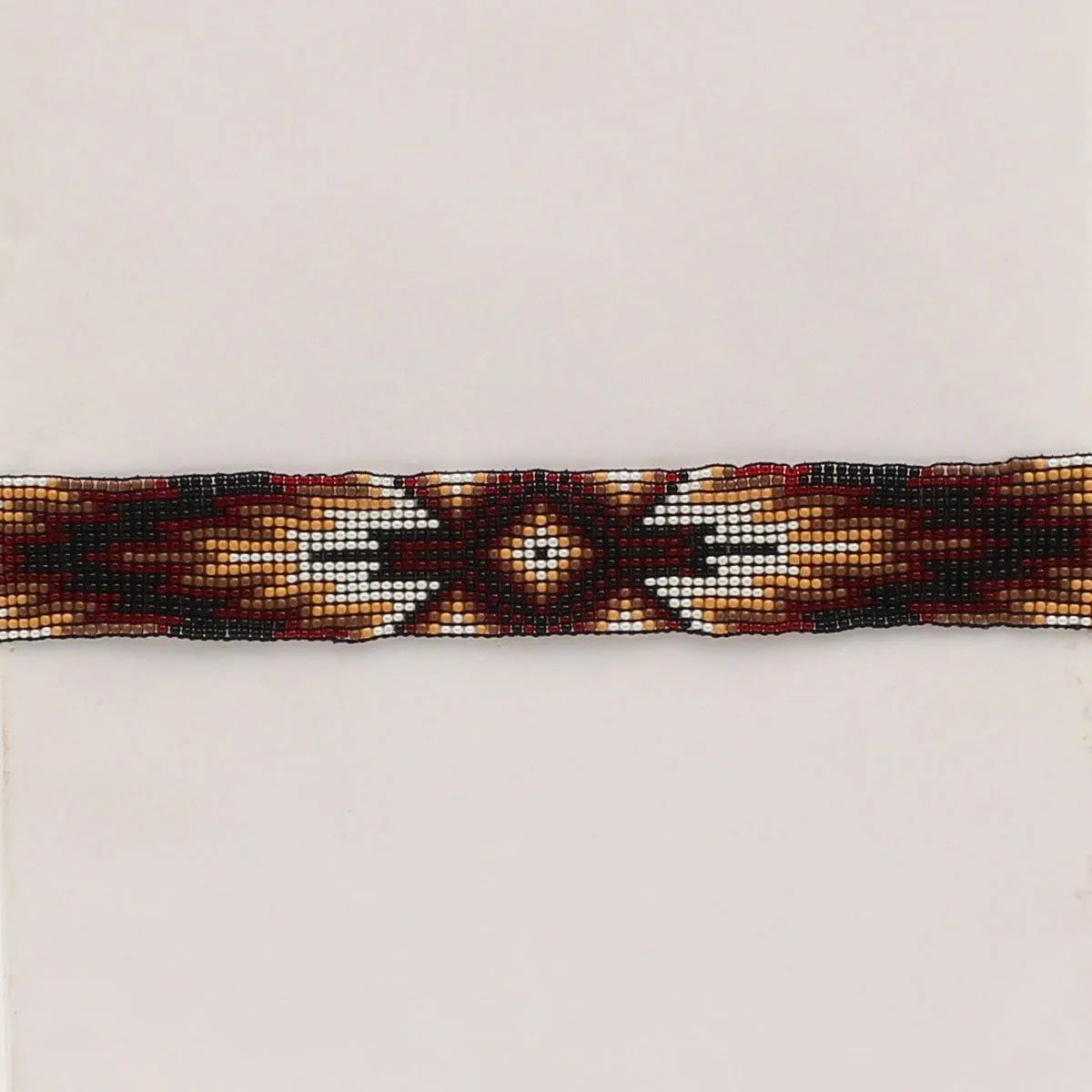 M&F Western® Twister 1.25 Inch Multi-Color Beaded Hat Band