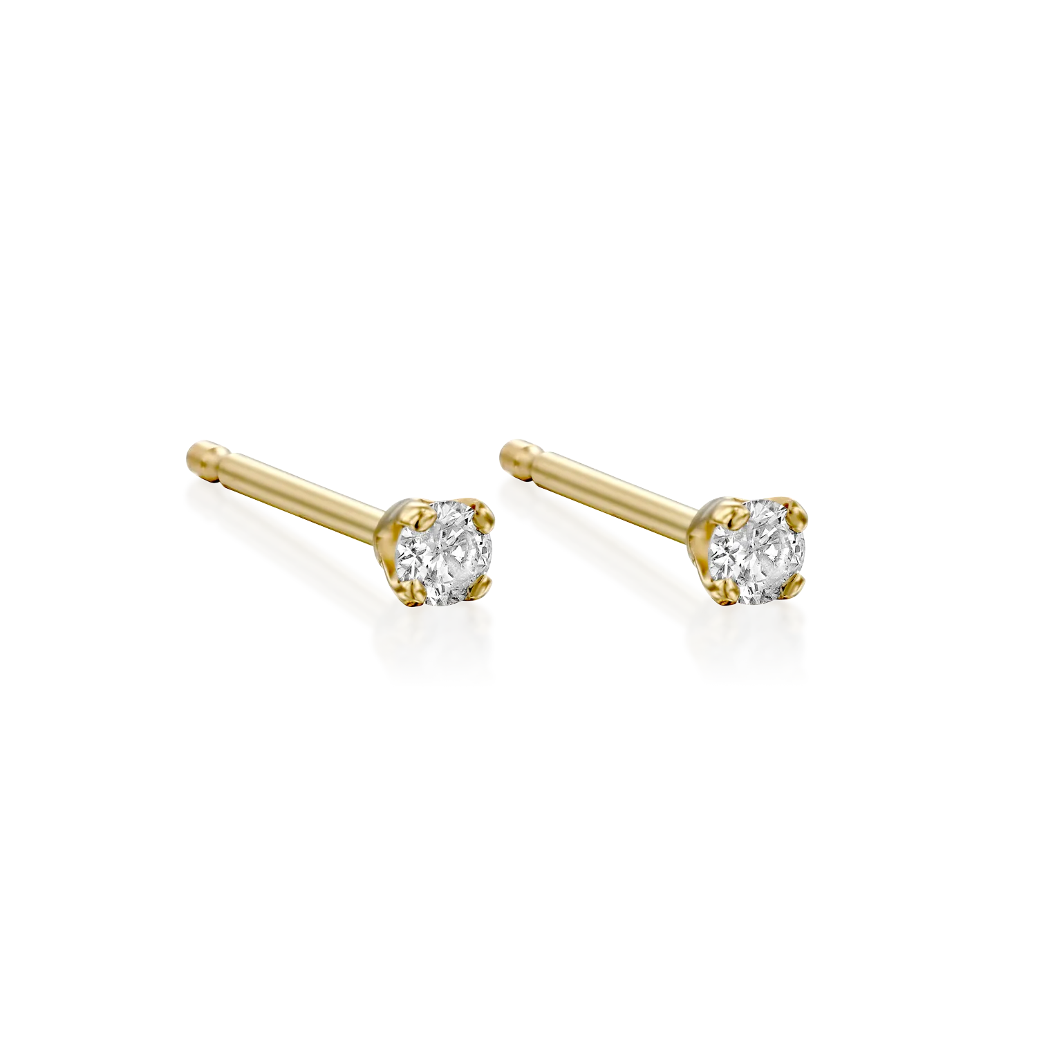 Martina Earring 2 mm White Diamond
