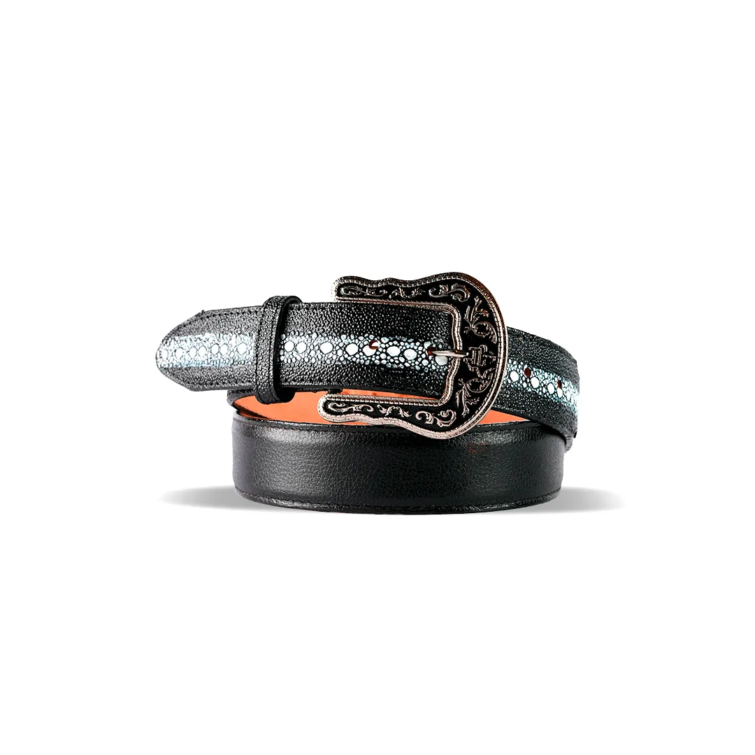 Mens Texas Country MANTA  NEGRO