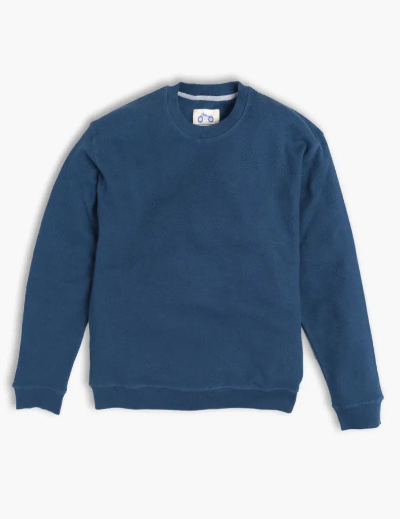 NAVY PIQUE CREW