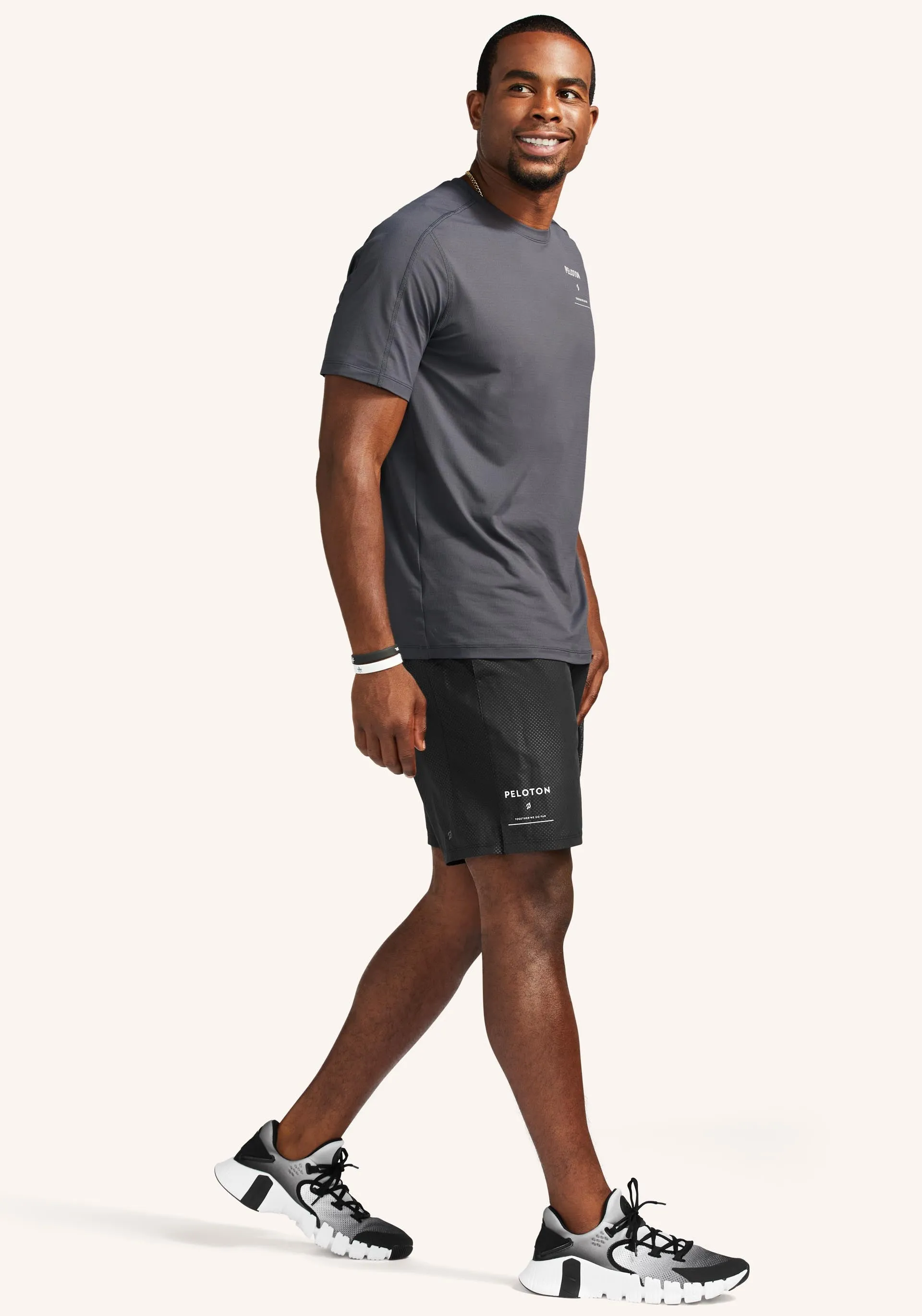 Output 8" Lined Embossed Turin Short