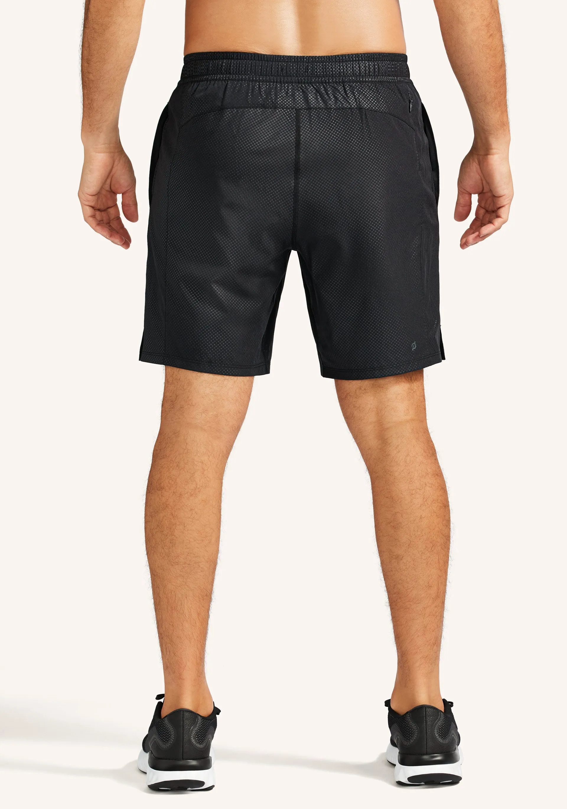 Output 8" Lined Embossed Turin Short