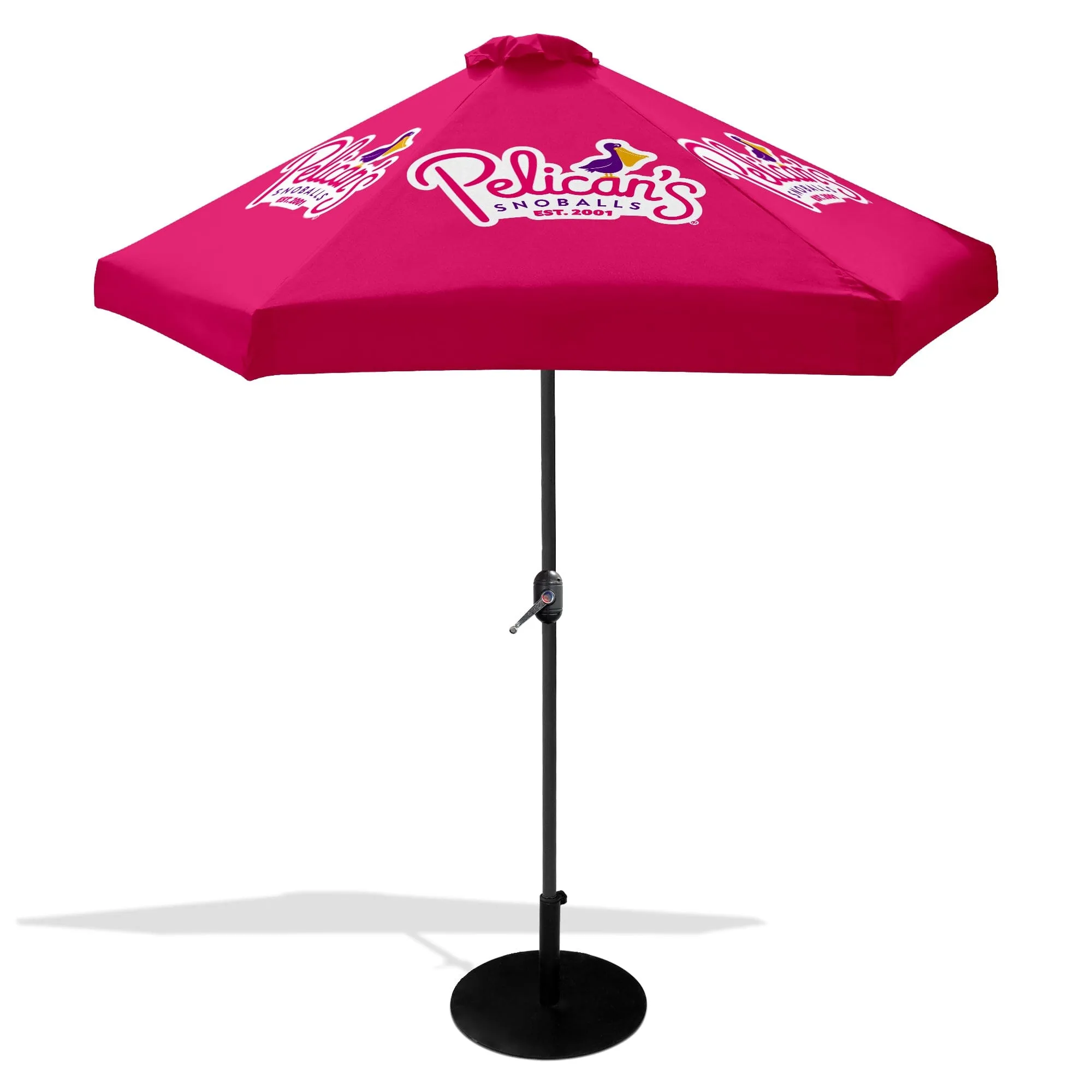 Pelican's Snoballs Large Market Umbrella (6-Panel)