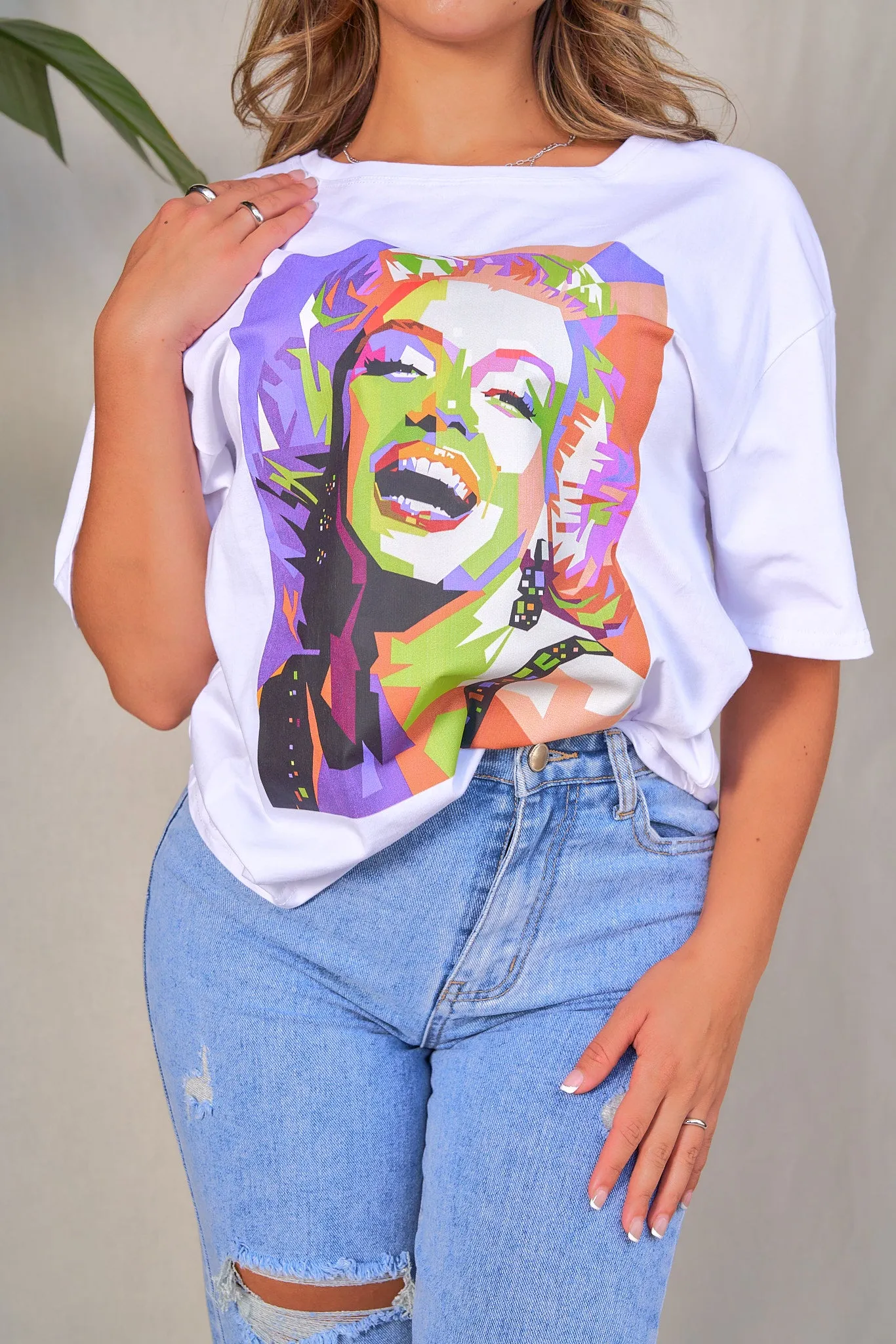 Printed Oversize T-Shirt