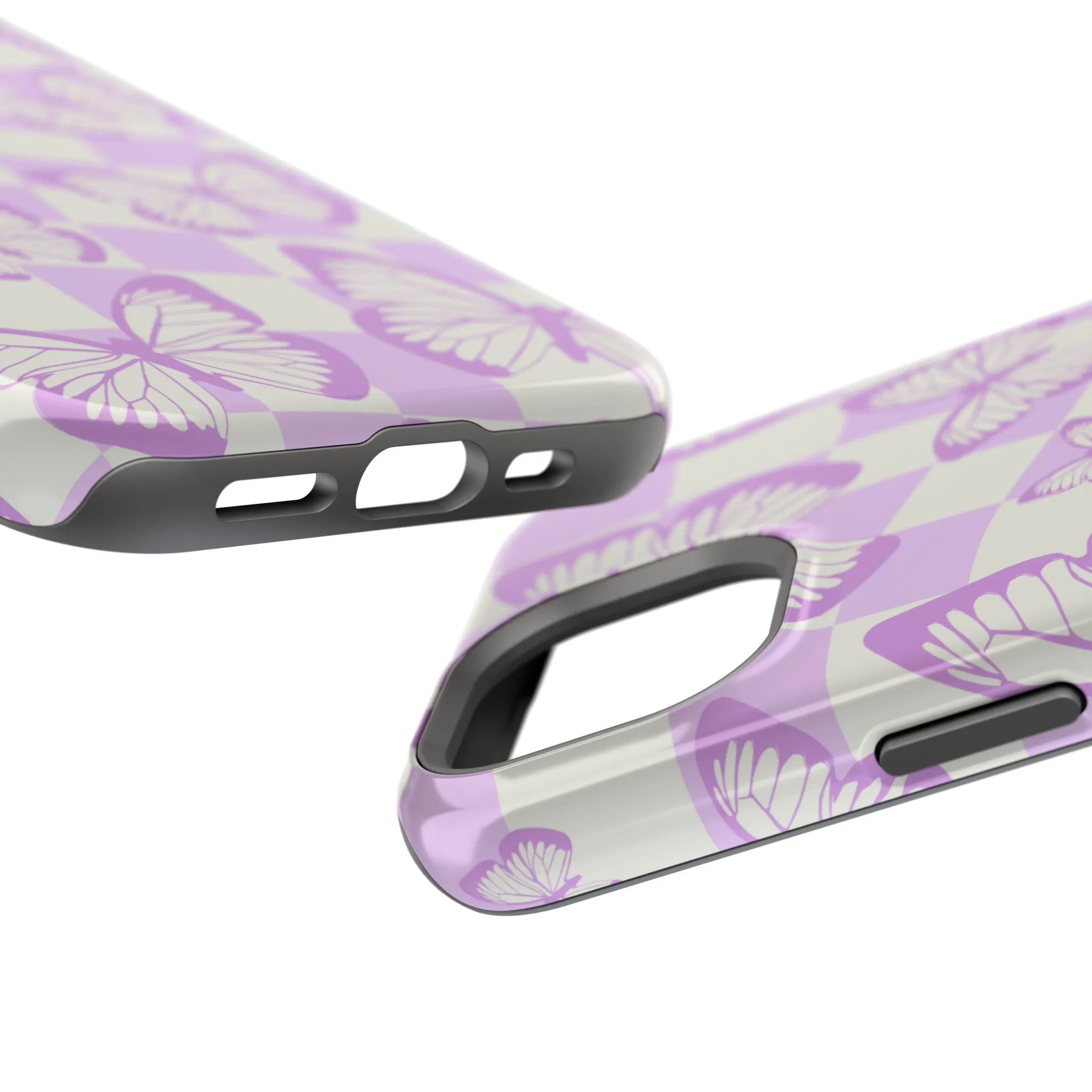 Retro Butterflies | Retro Purple Case