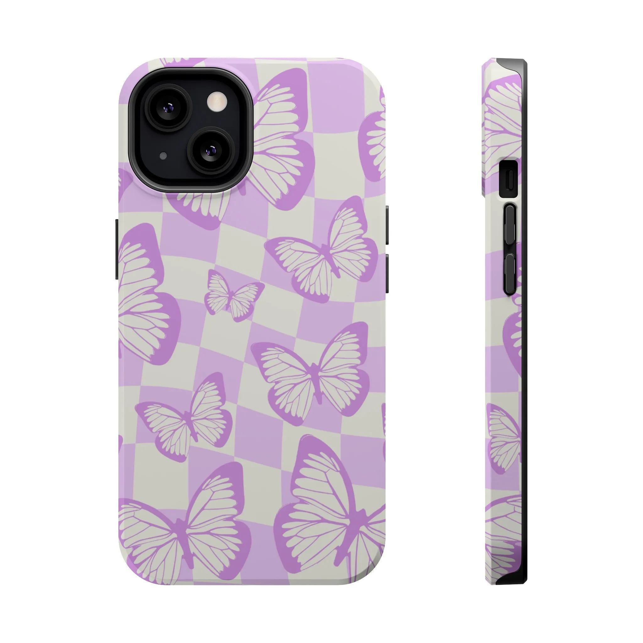 Retro Butterflies | Retro Purple Case