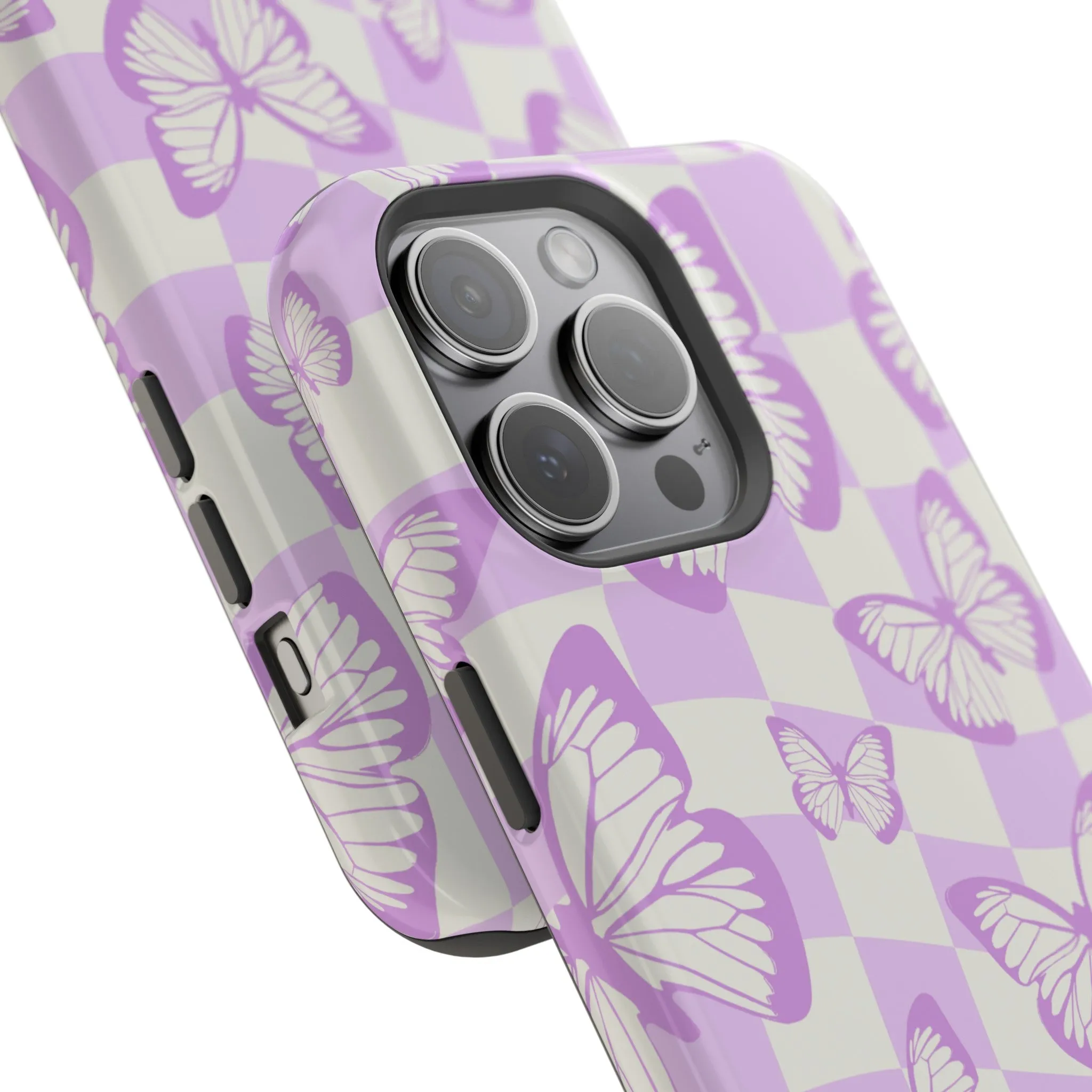 Retro Butterflies | Retro Purple Case