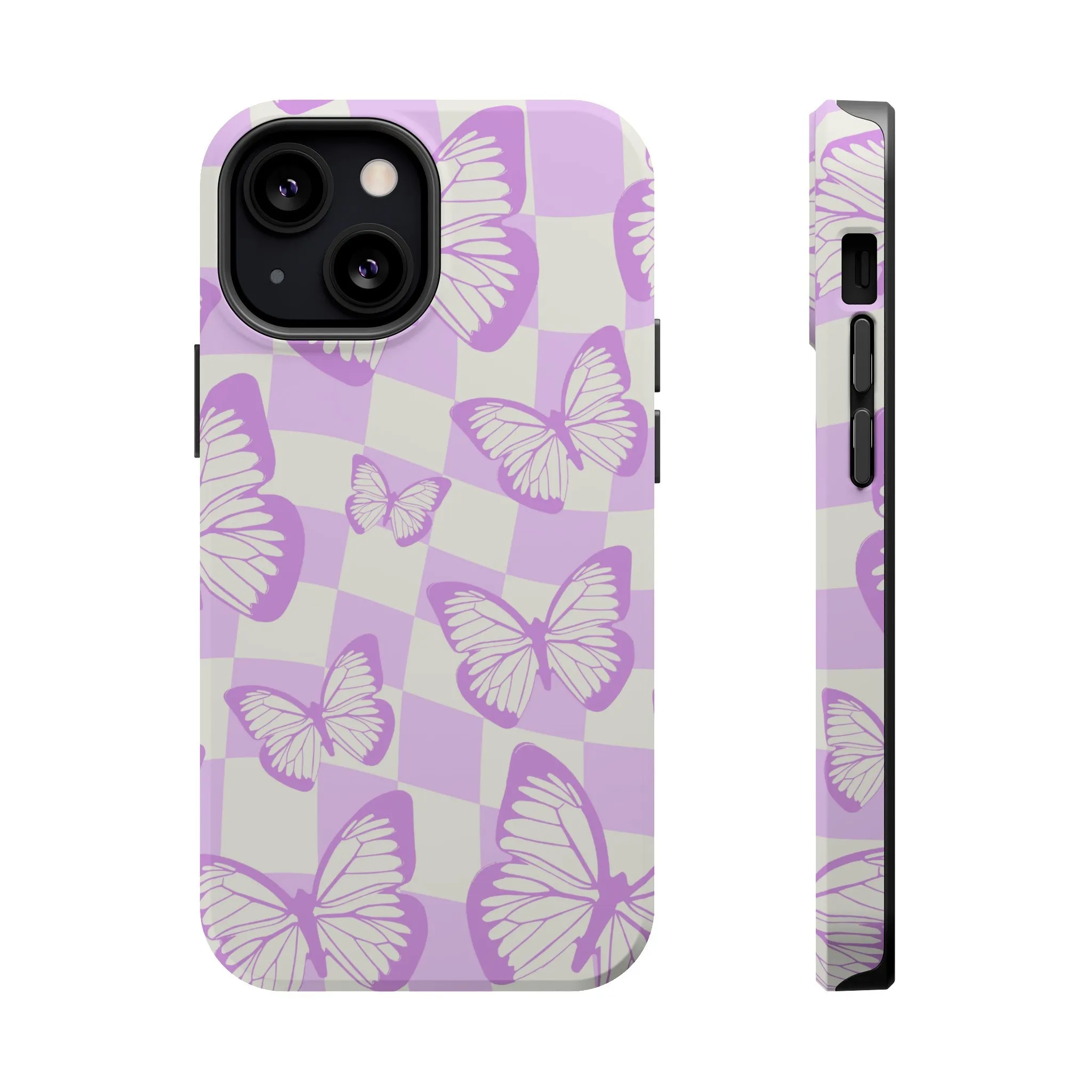 Retro Butterflies | Retro Purple Case