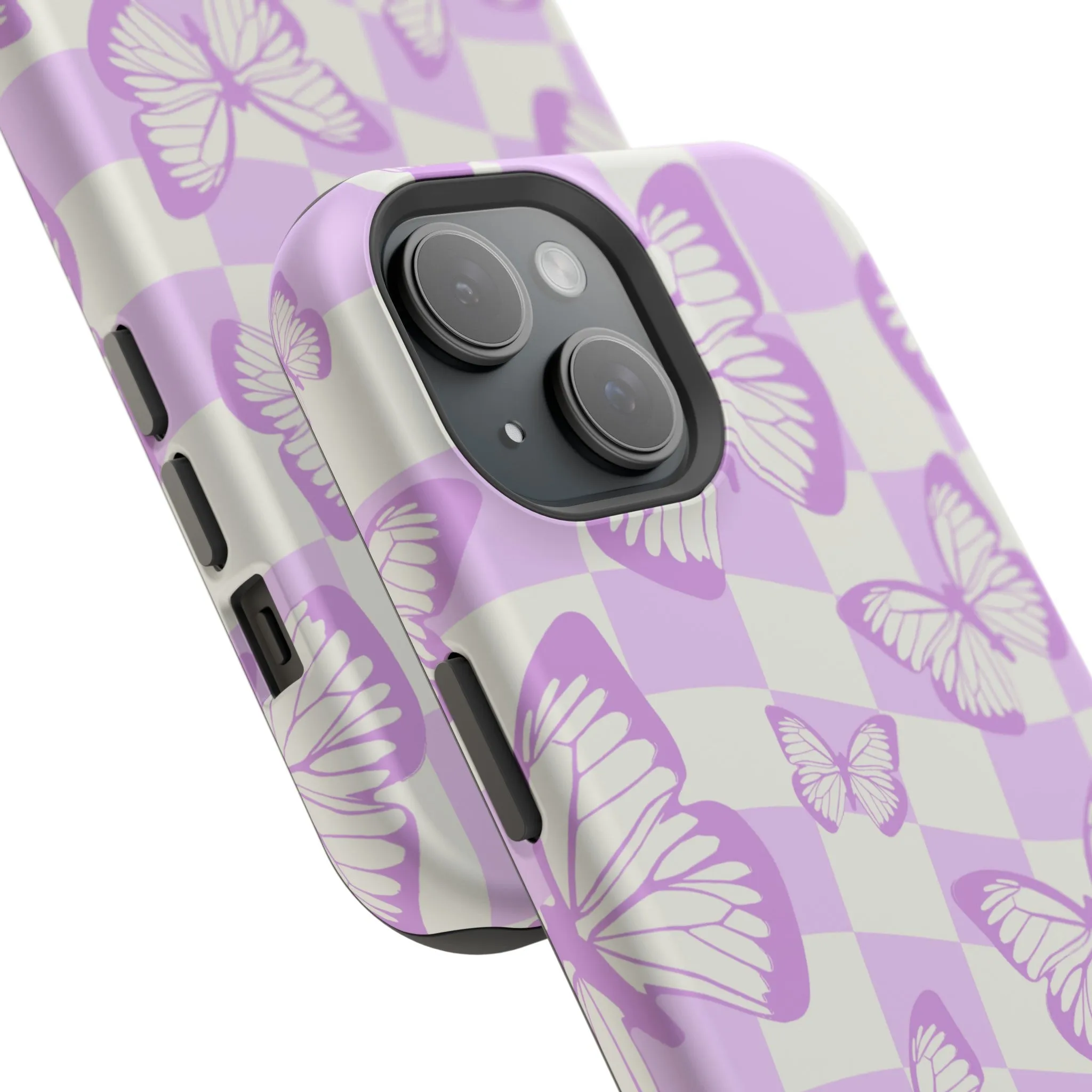 Retro Butterflies | Retro Purple Case