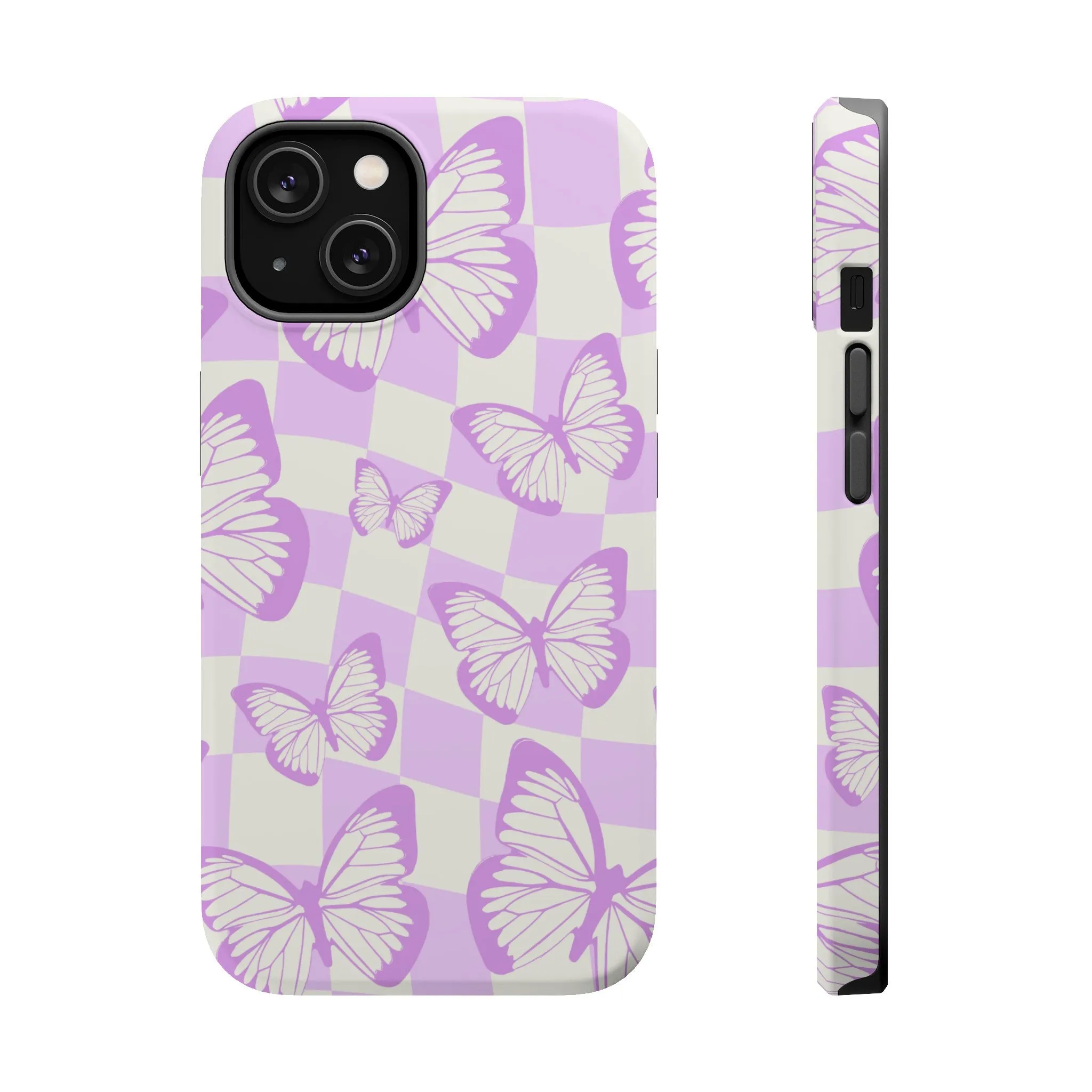Retro Butterflies | Retro Purple Case