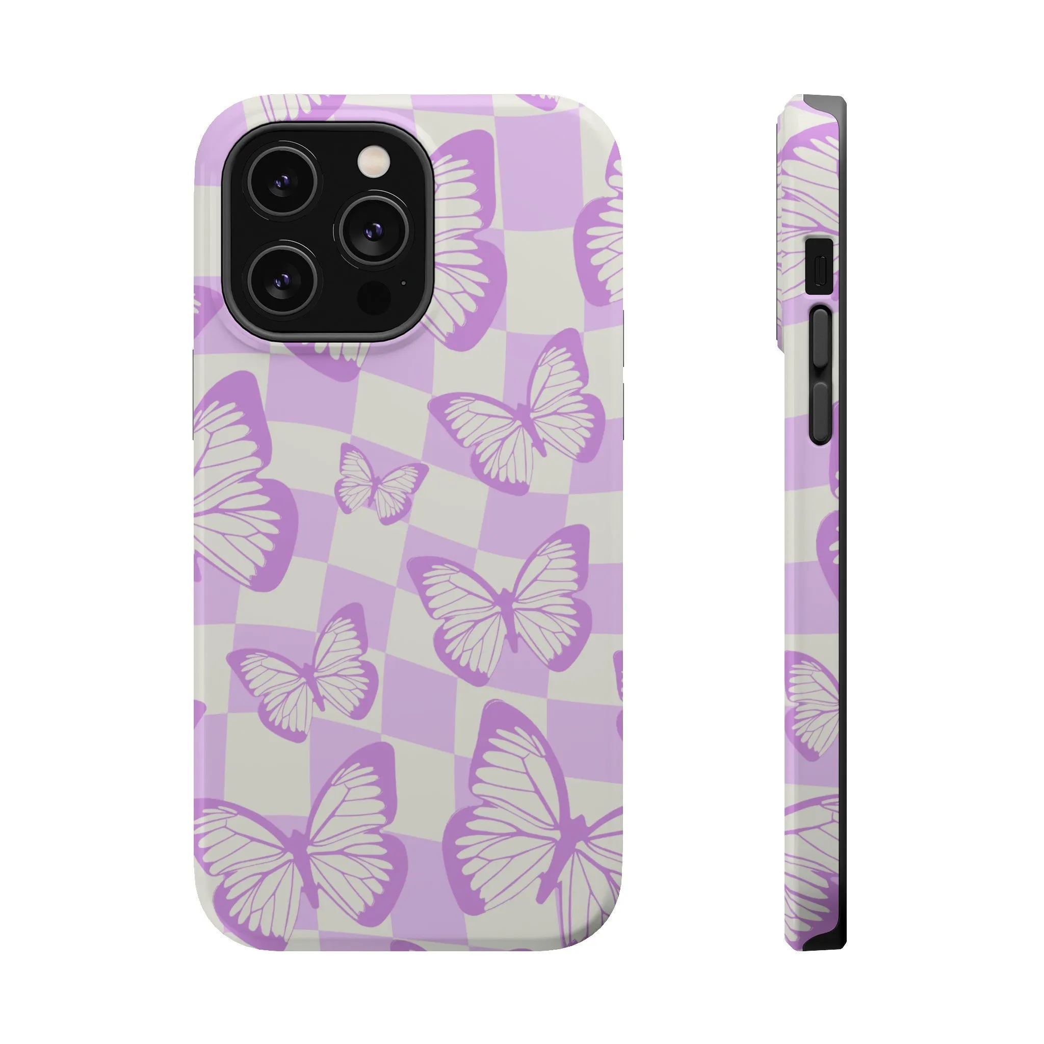 Retro Butterflies | Retro Purple Case
