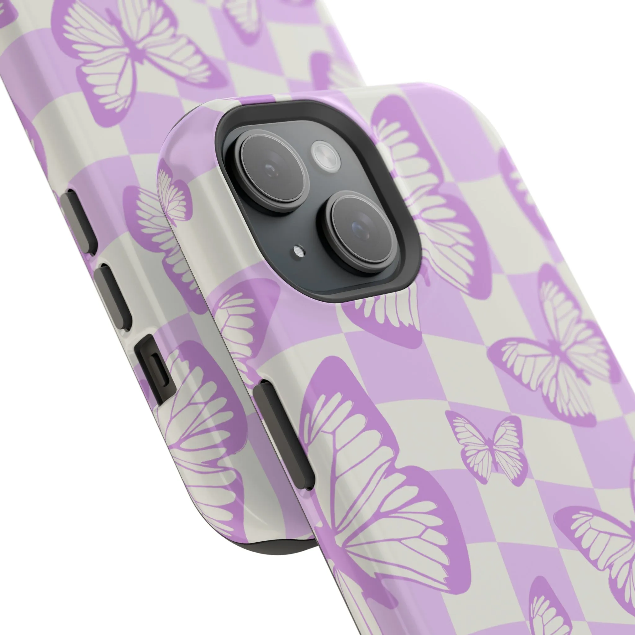Retro Butterflies | Retro Purple Case