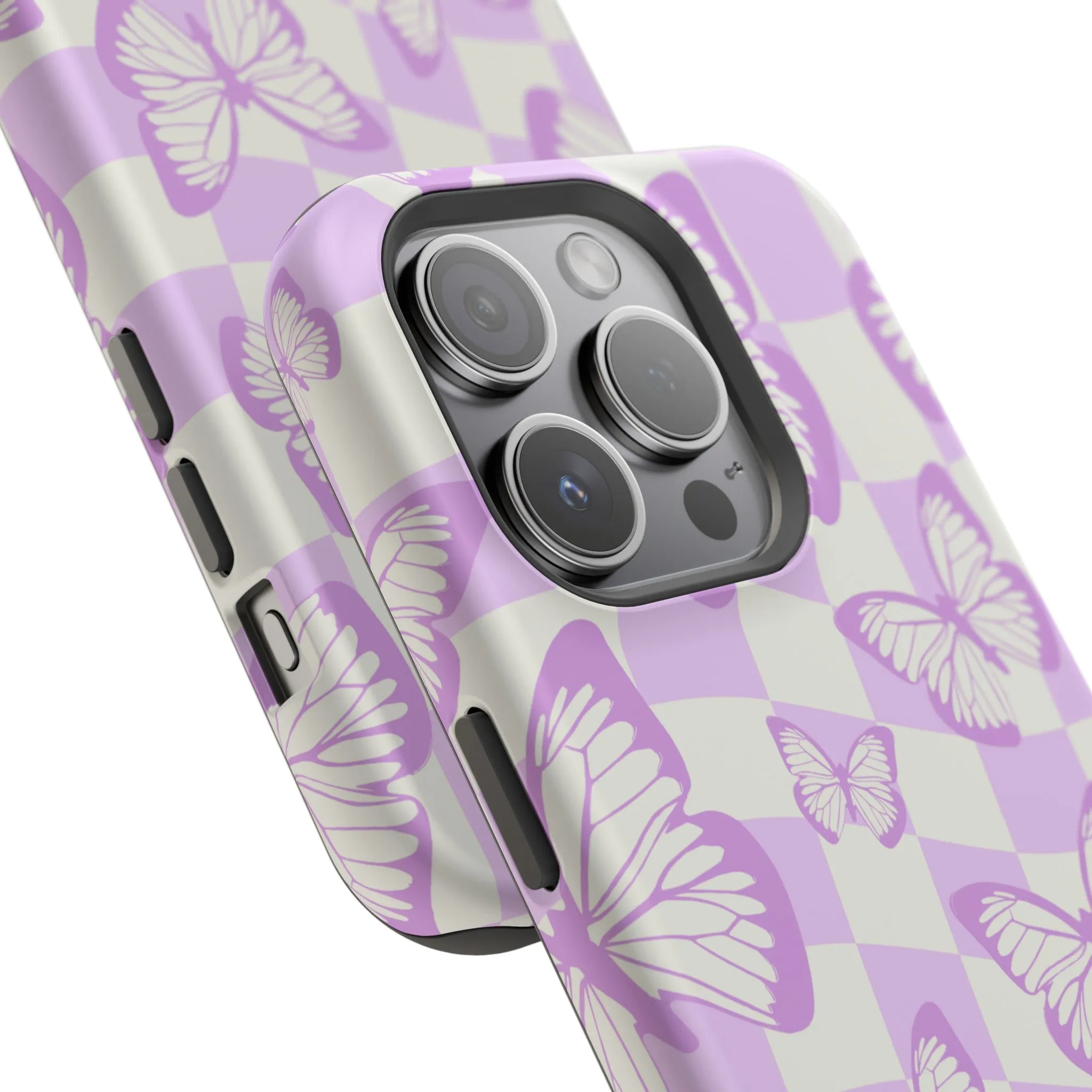 Retro Butterflies | Retro Purple Case