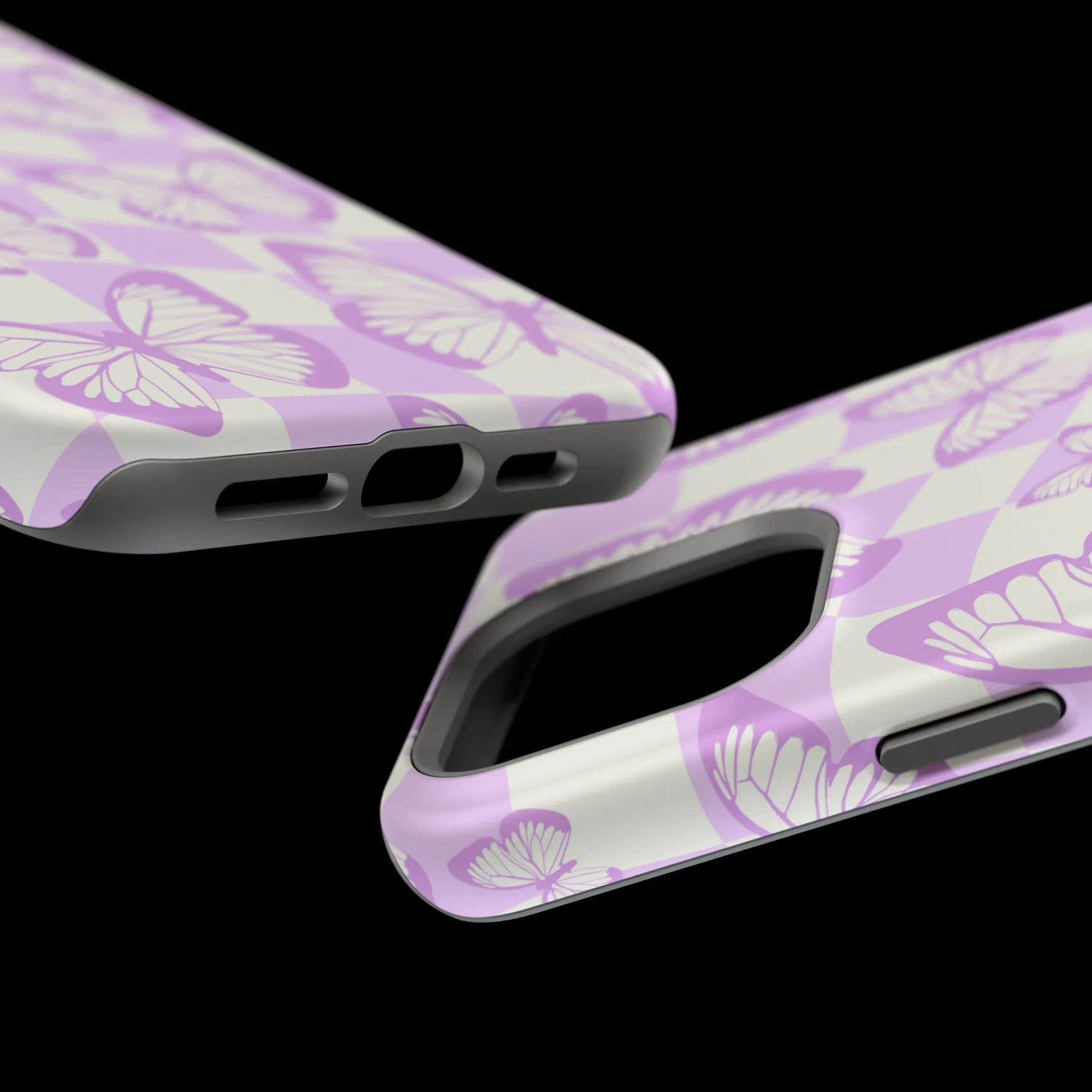 Retro Butterflies | Retro Purple Case