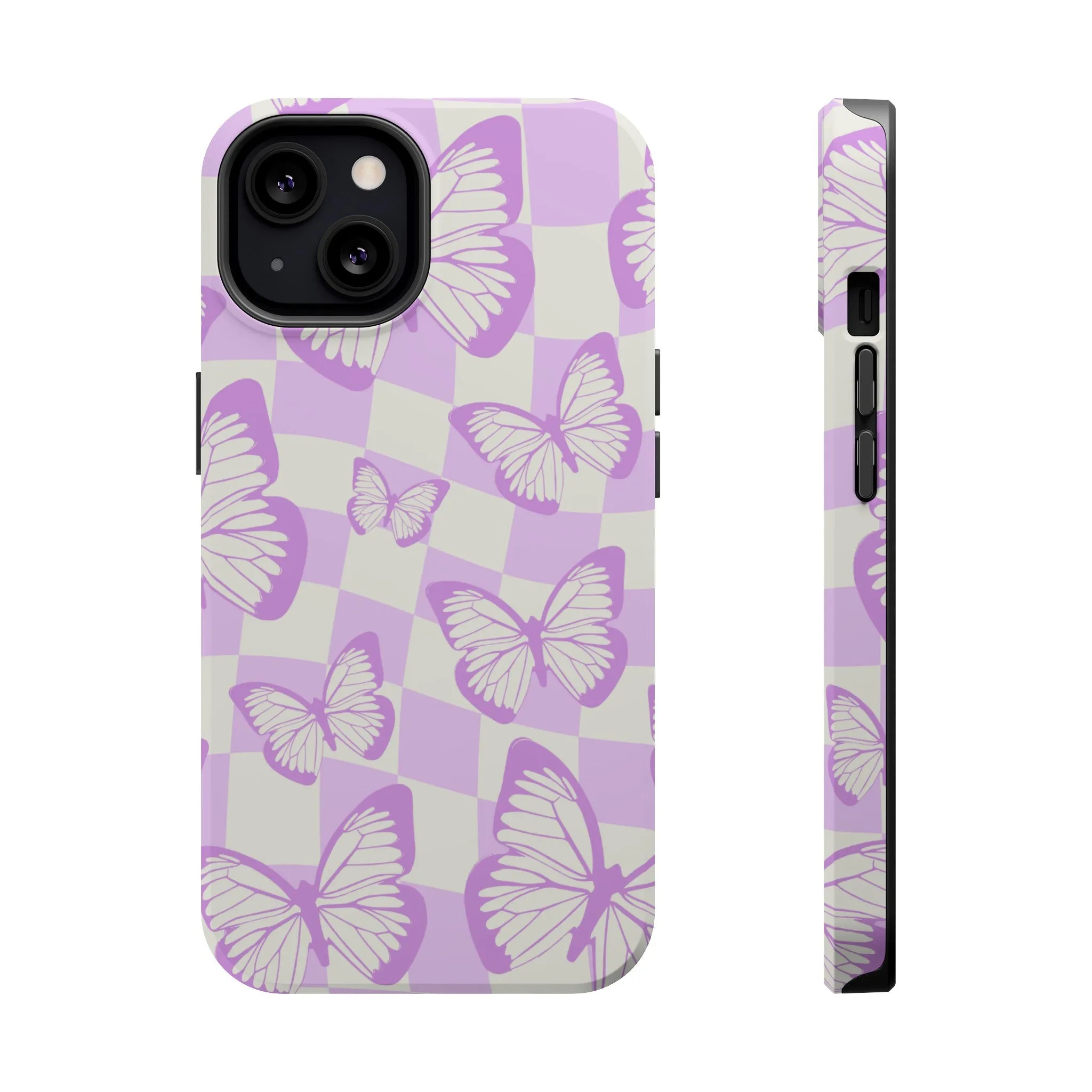 Retro Butterflies | Retro Purple Case