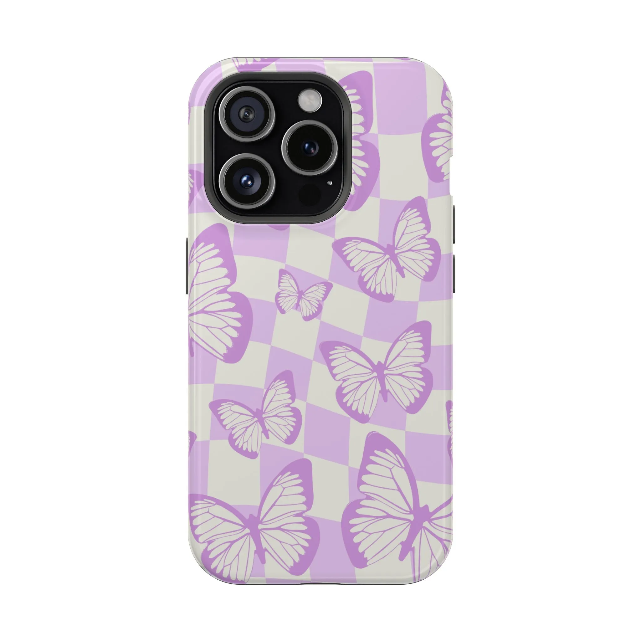 Retro Butterflies | Retro Purple Case