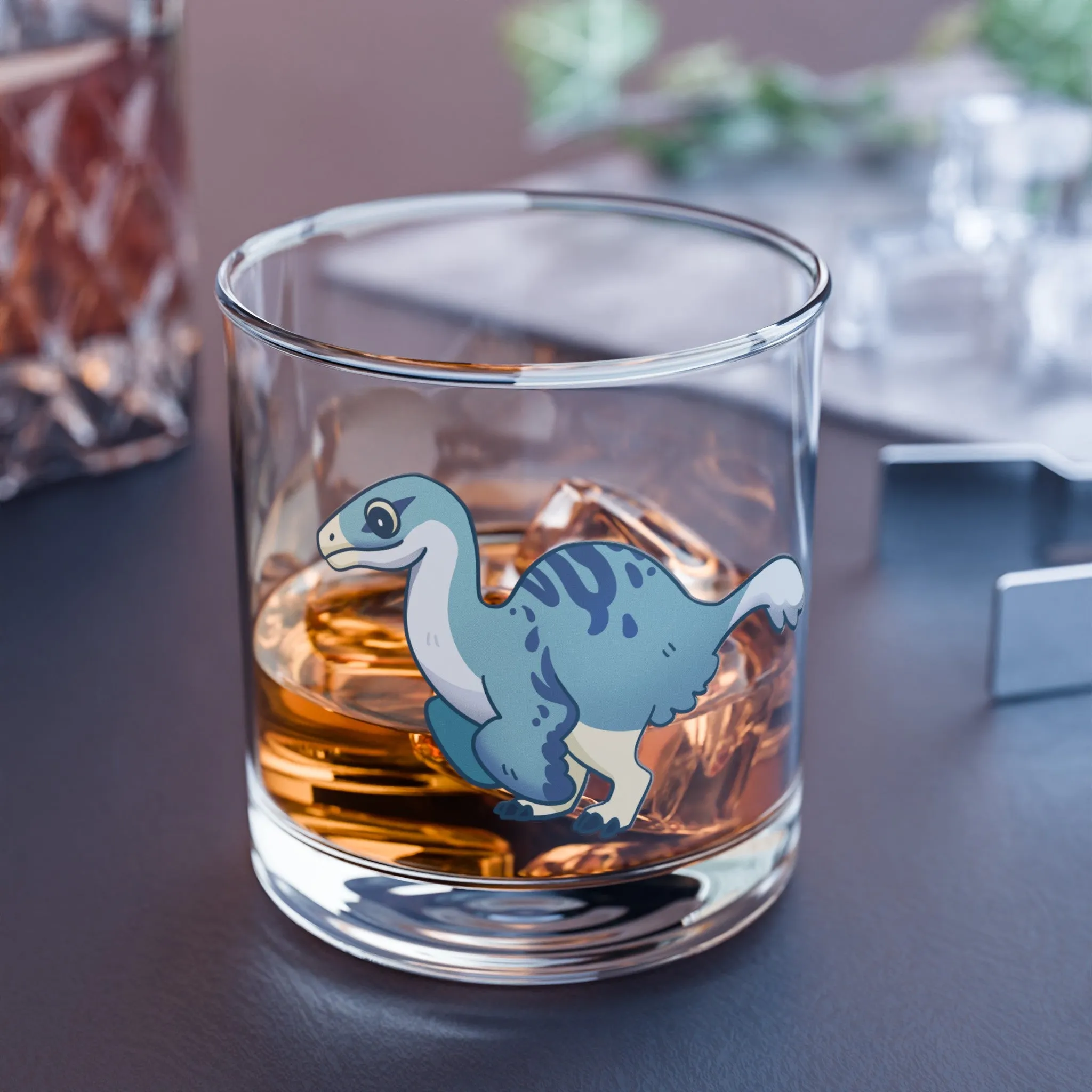 Retro Collectible Glass - Deinocheirus