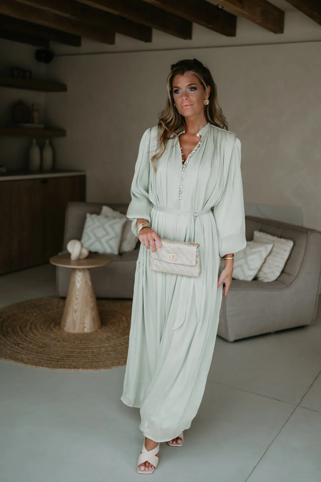 Riflesso dress I Mint