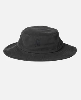 Rip Curl Men's Search Canvas Wide Brim Hat Black 1FYMHE-0090