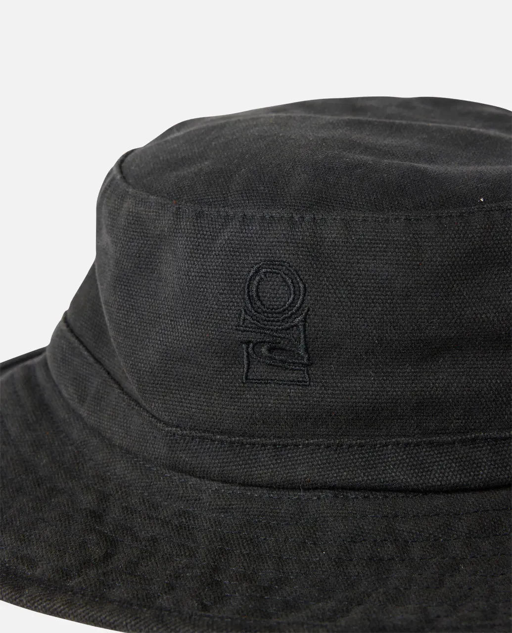 Rip Curl Men's Search Canvas Wide Brim Hat Black 1FYMHE-0090