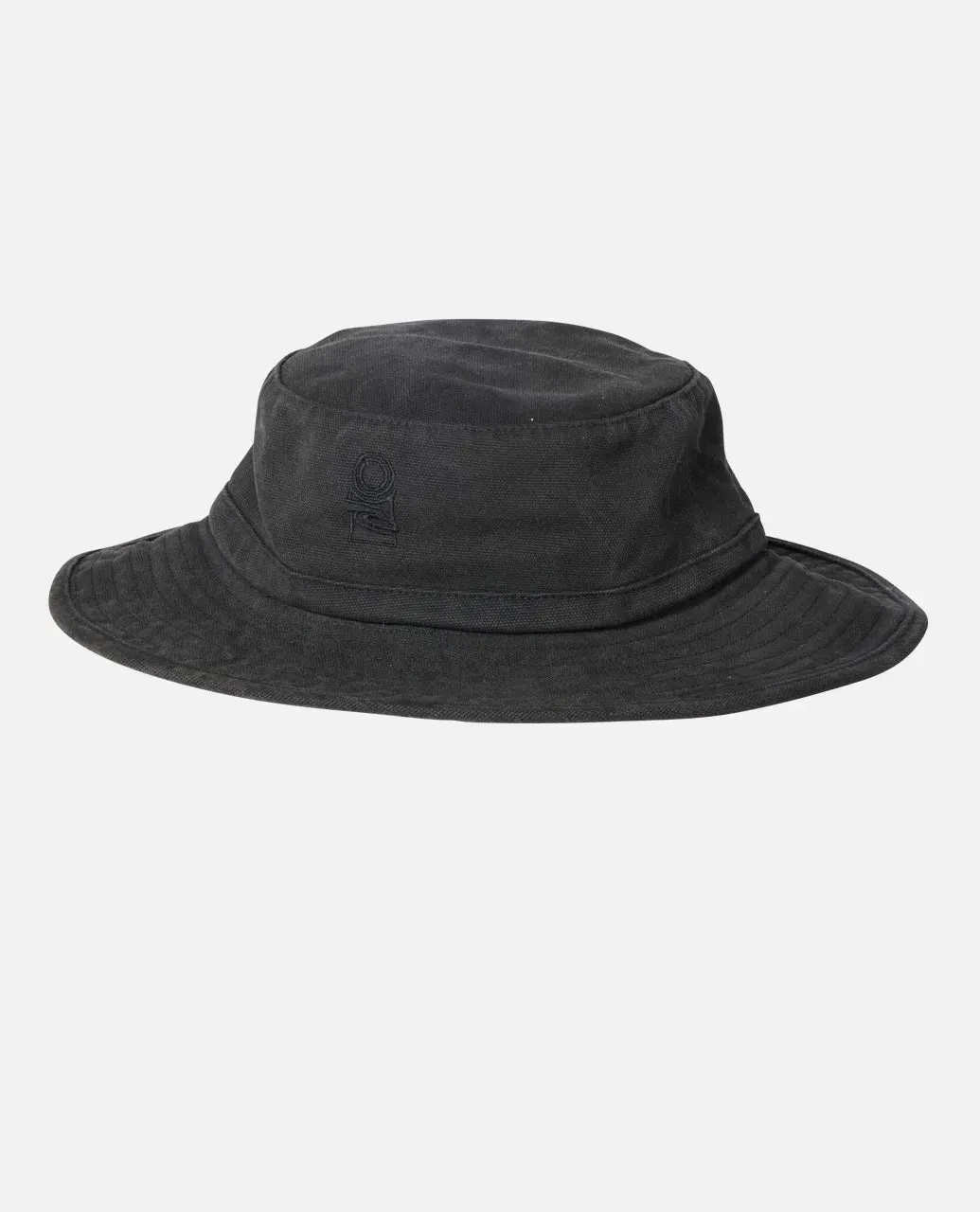 Rip Curl Men's Search Canvas Wide Brim Hat Black 1FYMHE-0090