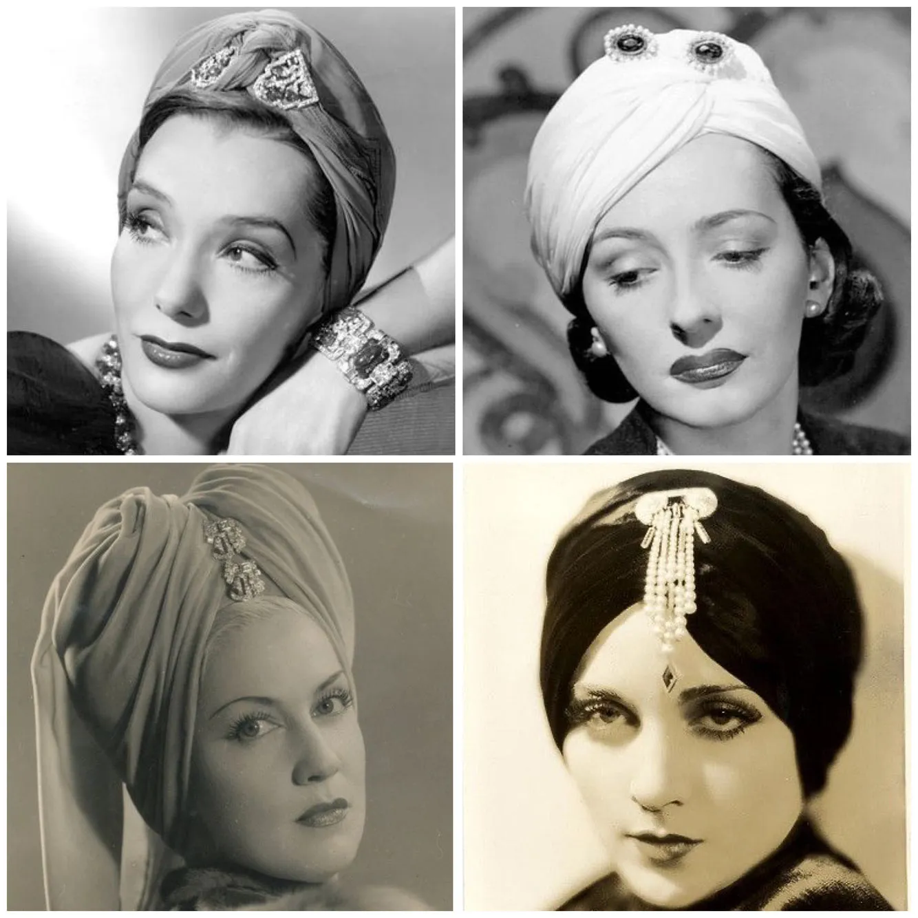 SCRUNCHIE KNOT Velvet Pre-tied Stretchy 1940s Style Turban (Full Coverage) in 4 Colours (made to order)