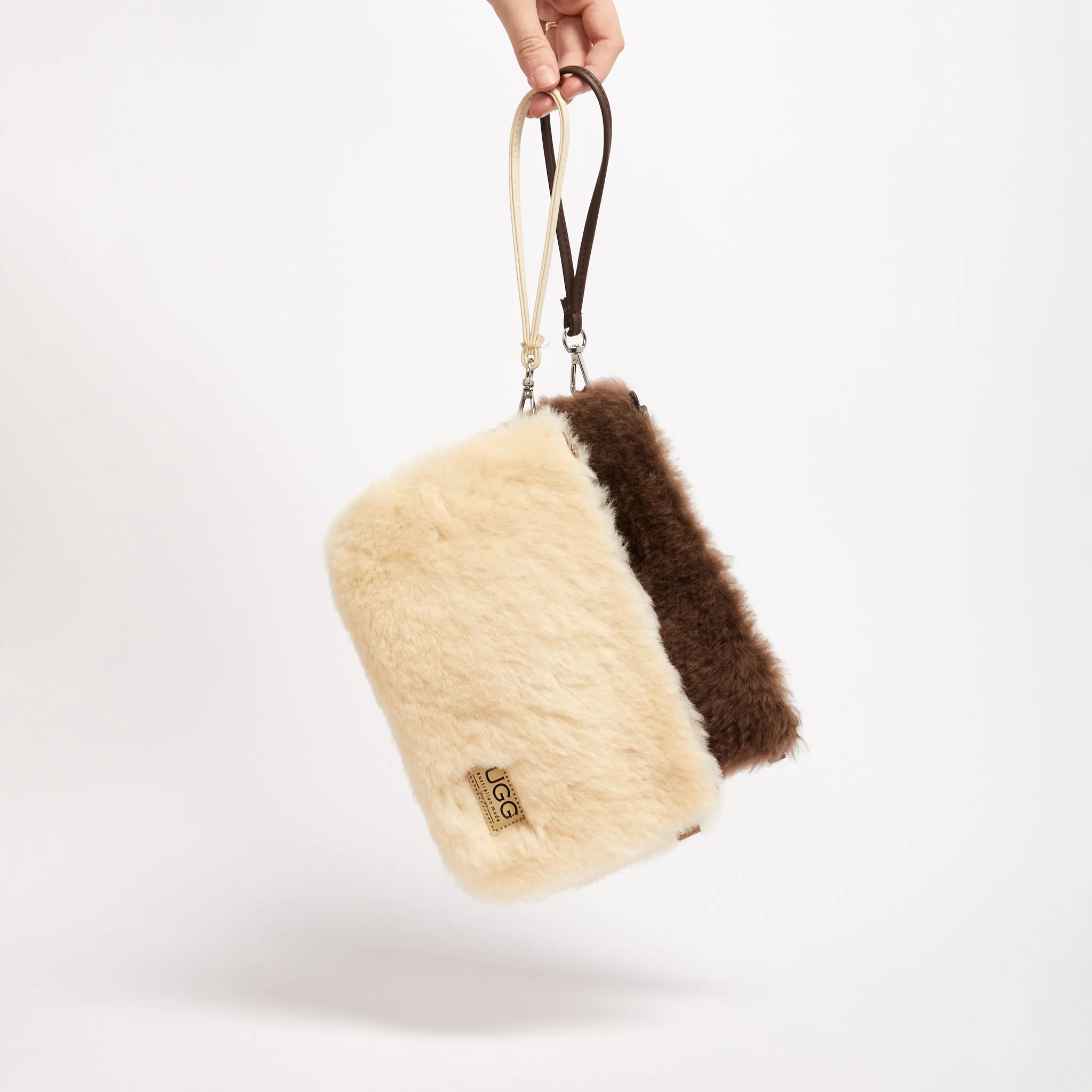 Sheepskin Clutch